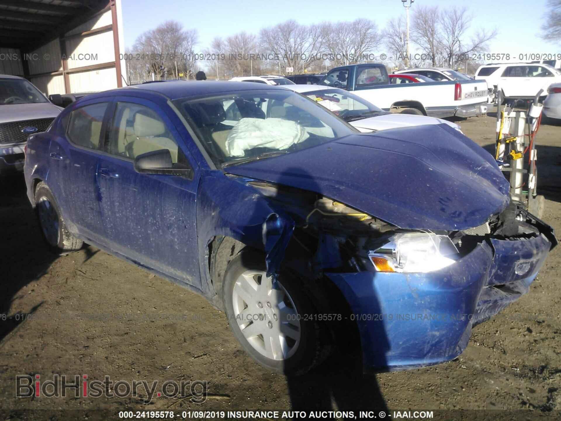 Фотография 1C3CDZABXDN533962 - DODGE AVENGER 2013