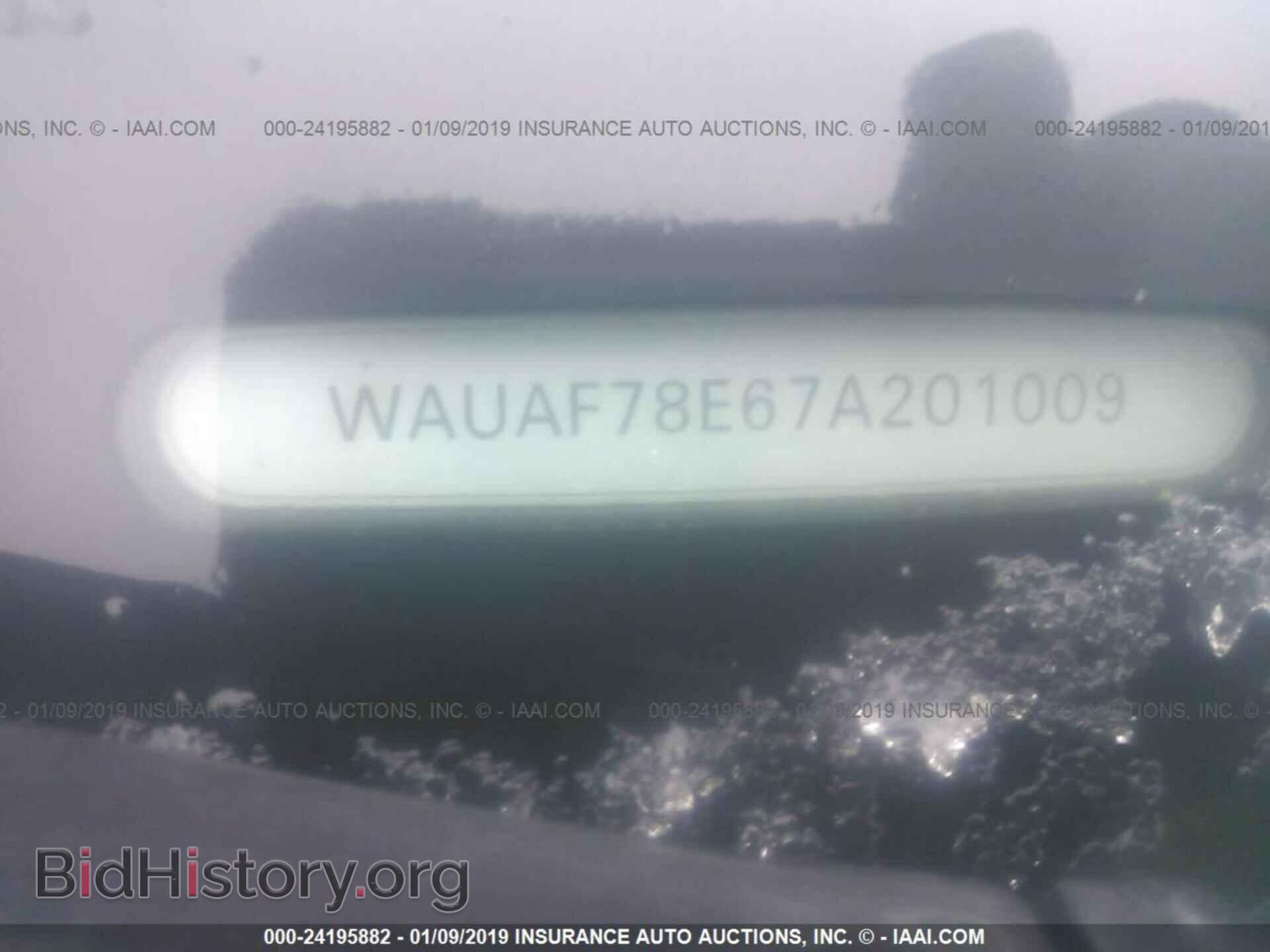 2007 AUDI A4 - VIN: WAUAF78E67A201009 - Photo 9