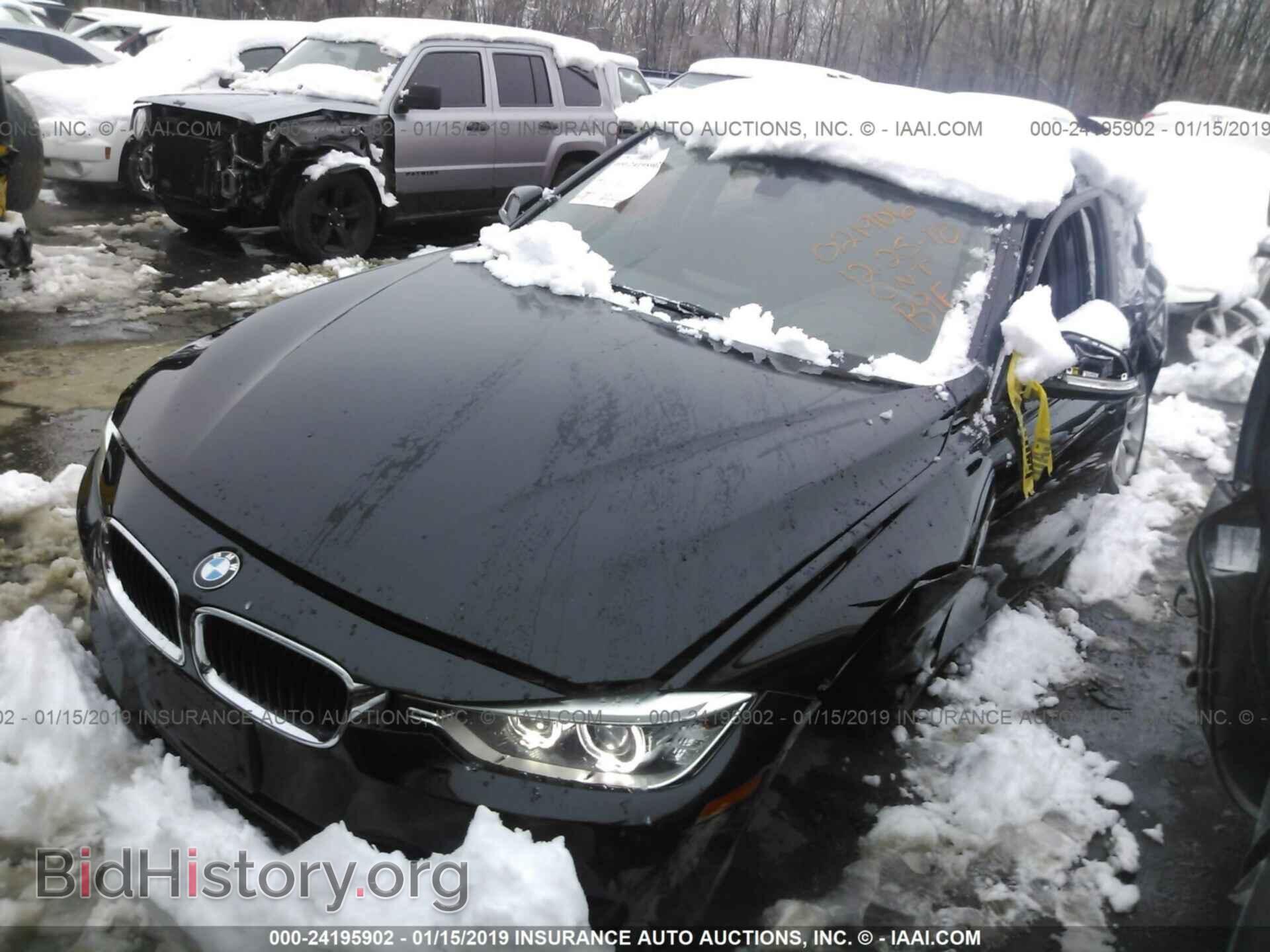 2014 BMW 335 - VIN: WBA3A9C54EF478882 - Фото 2