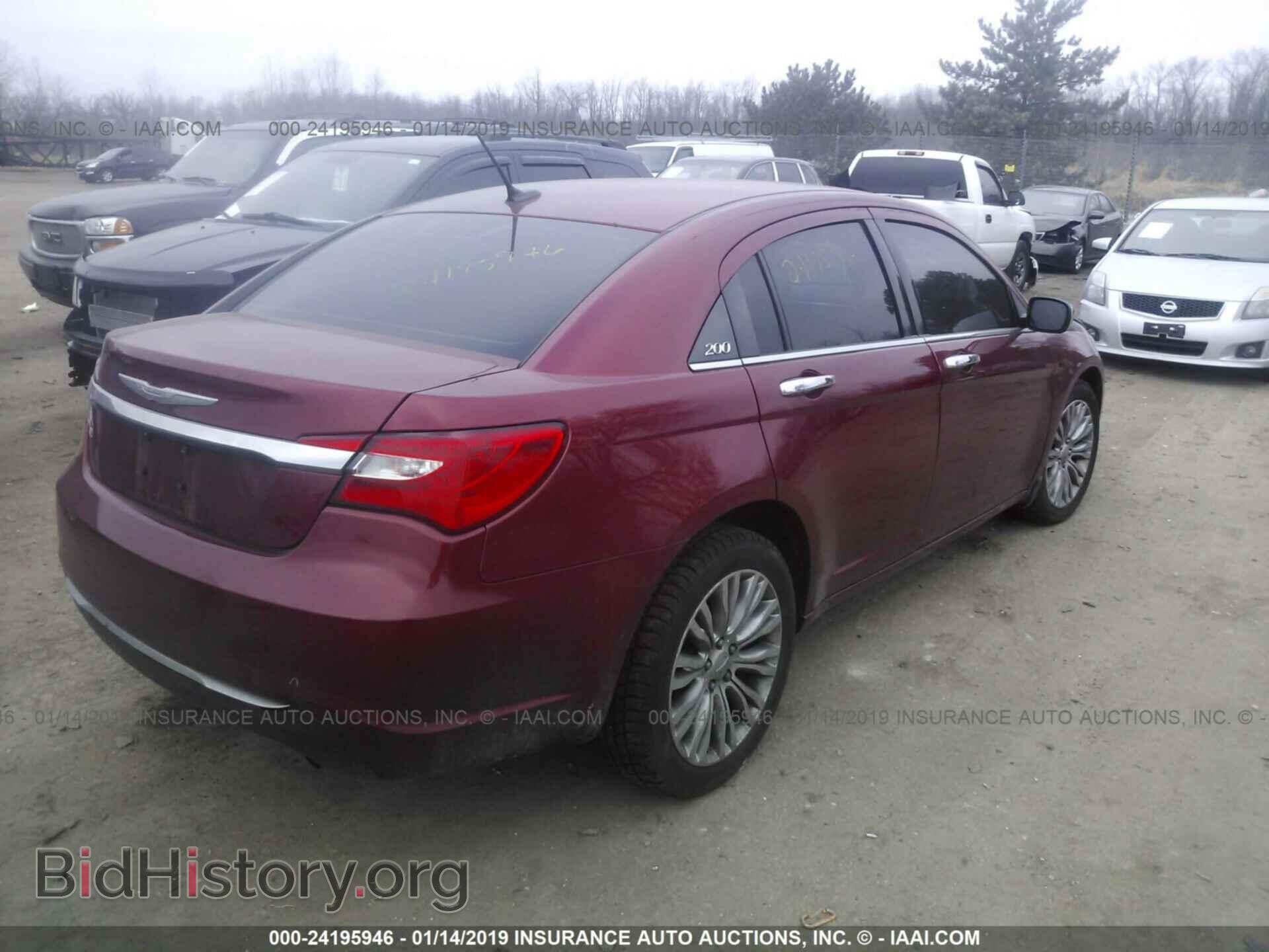 2012 CHRYSLER 200 - VIN: 1C3CCBCB8CN306484 - Photo 4