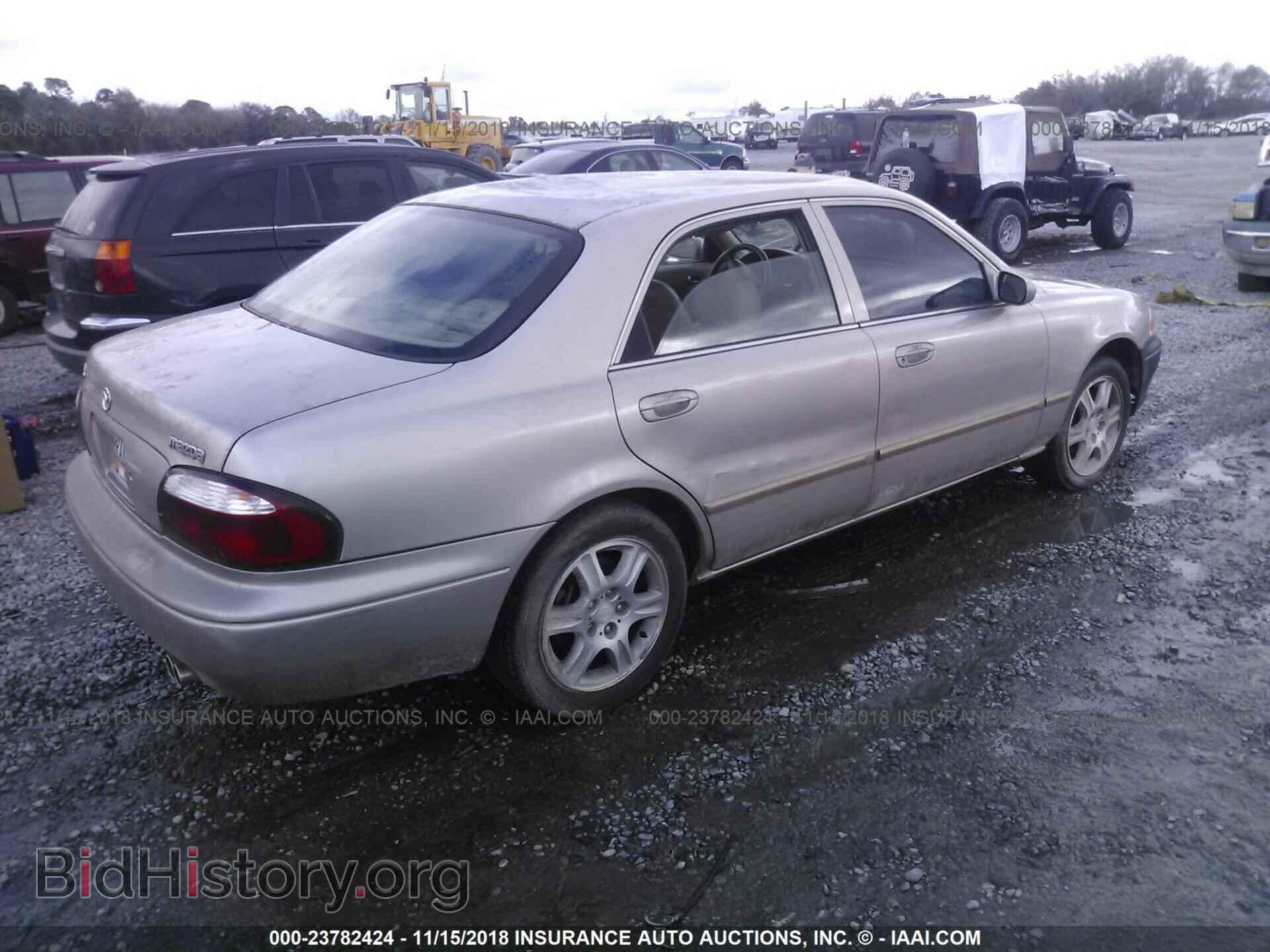 2002 MAZDA 626 - VIN: 1YVGF22D025294170 - Photo 4