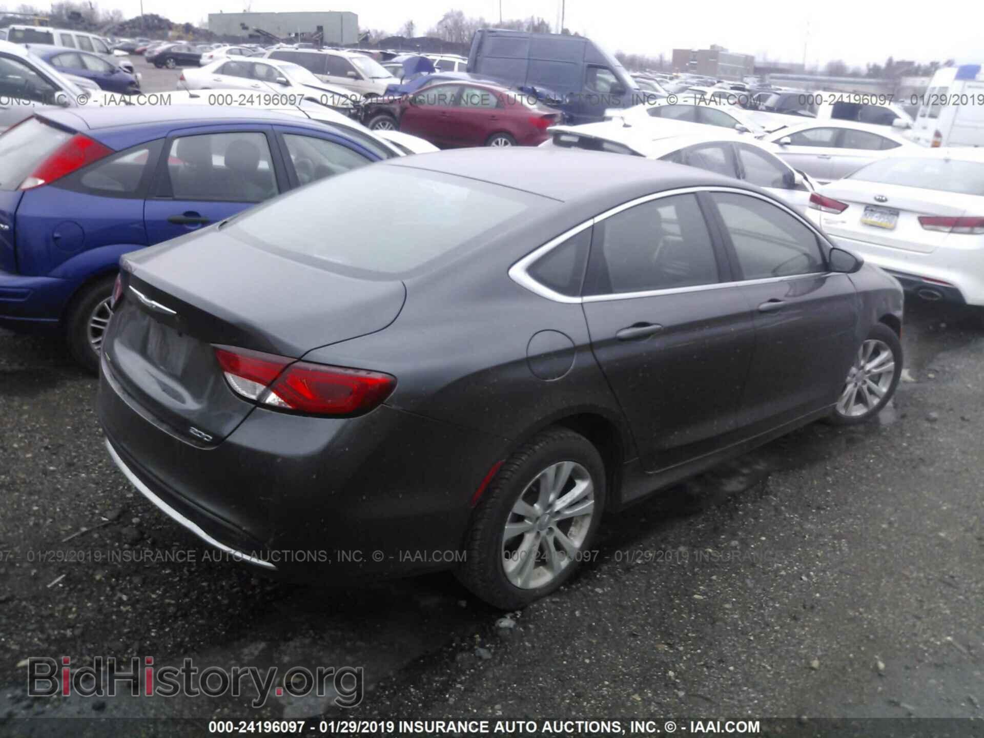 Фотография 1C3CCCAB3GN141037 - CHRYSLER 200 2016