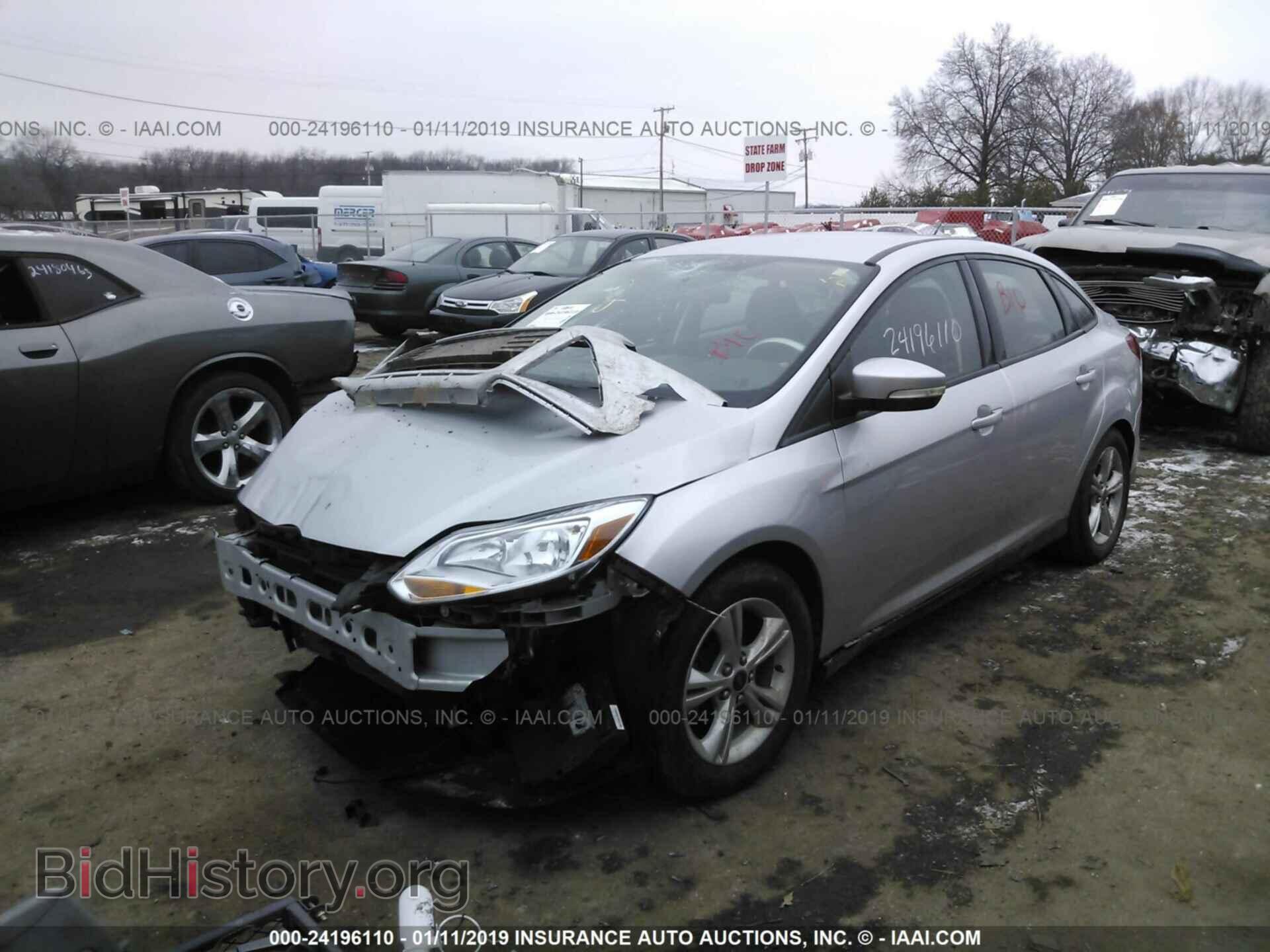 2014 FORD FOCUS - VIN: 1FADP3F22EL292527 - Фото 2