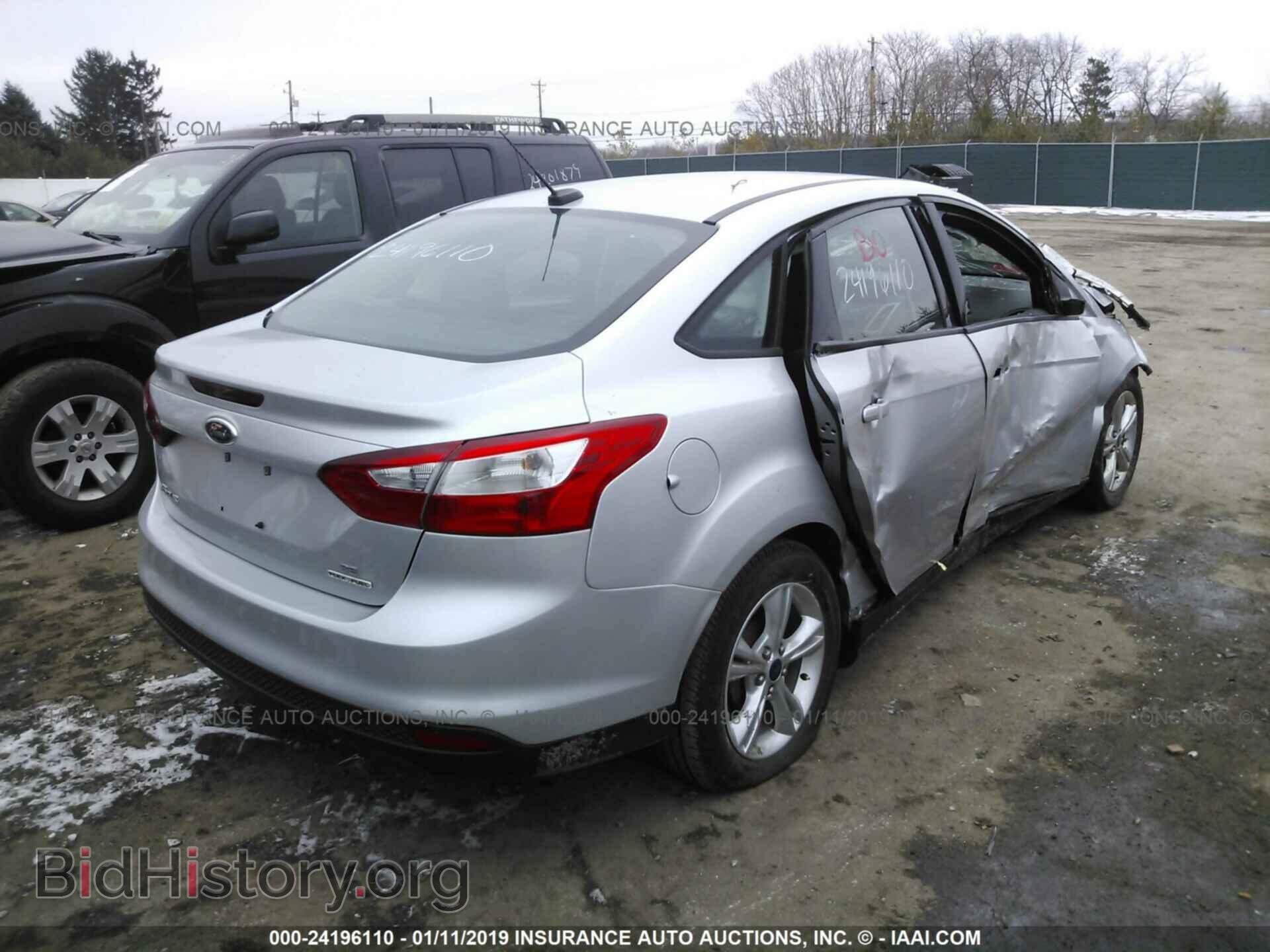 2014 FORD FOCUS - VIN: 1FADP3F22EL292527 - Фото 4