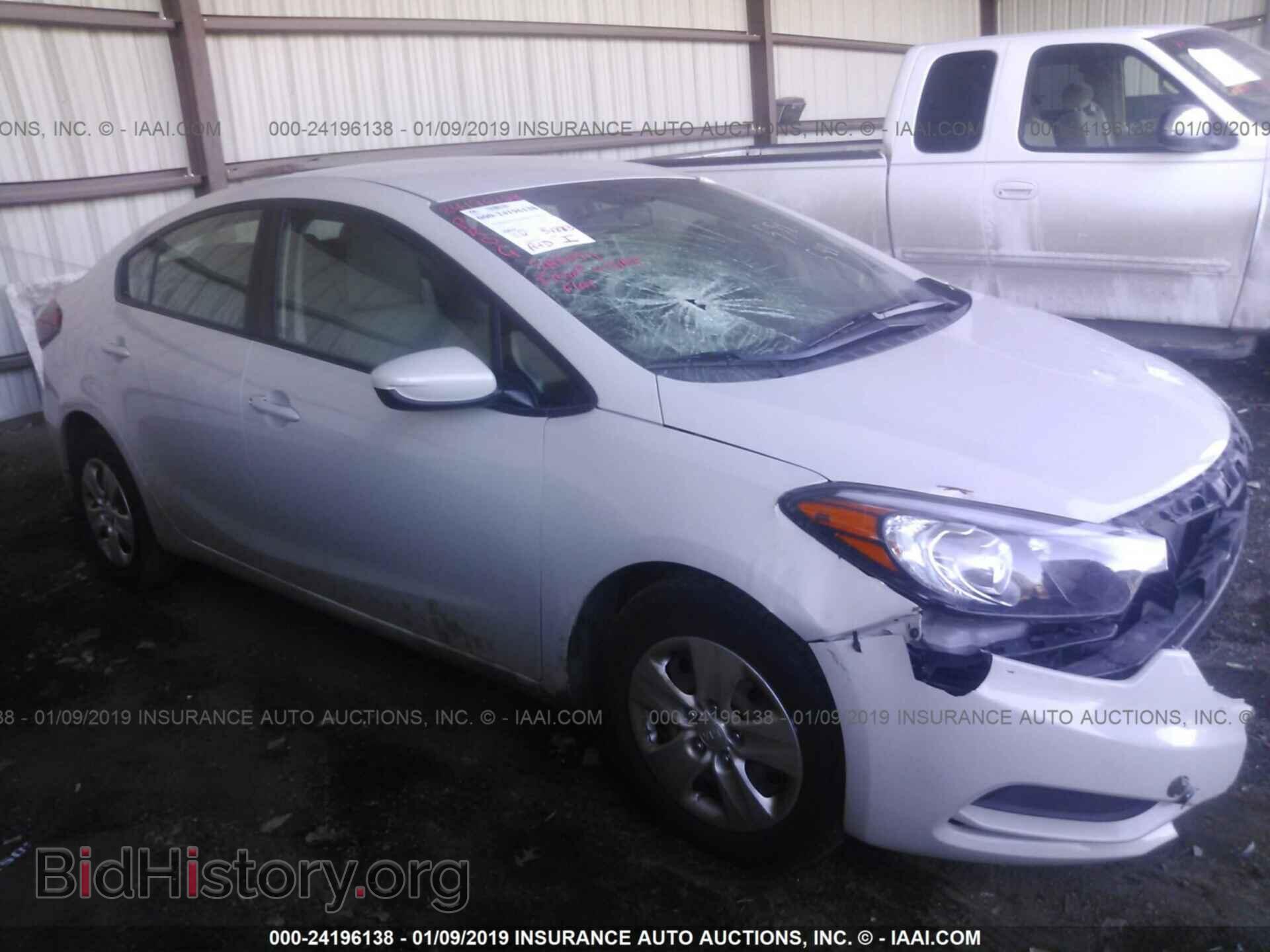 Фотография KNAFK4A6XE5158948 - KIA FORTE 2014