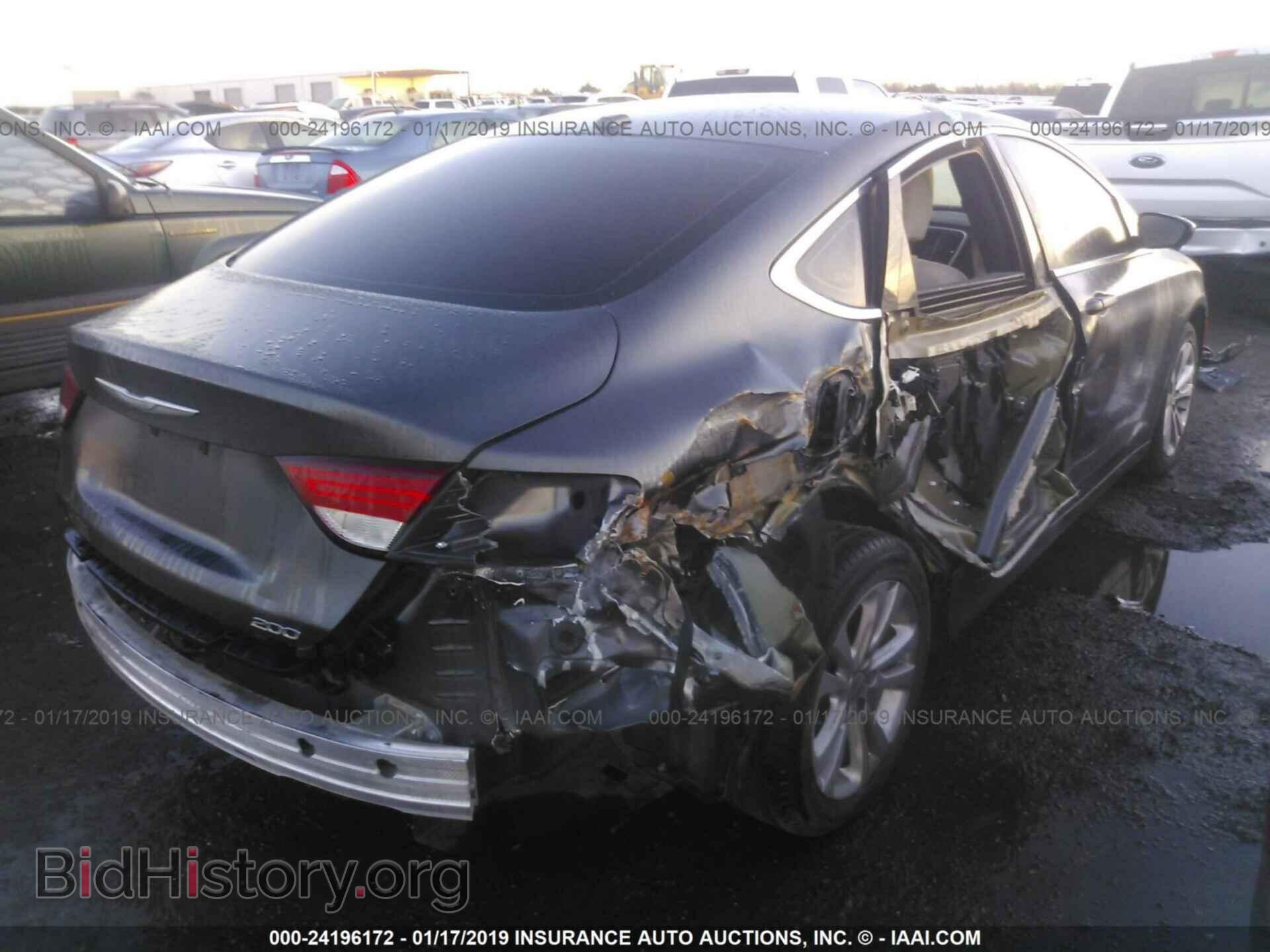 2015 CHRYSLER 200 - VIN: 1C3CCCAB3FN505567 - Photo 4