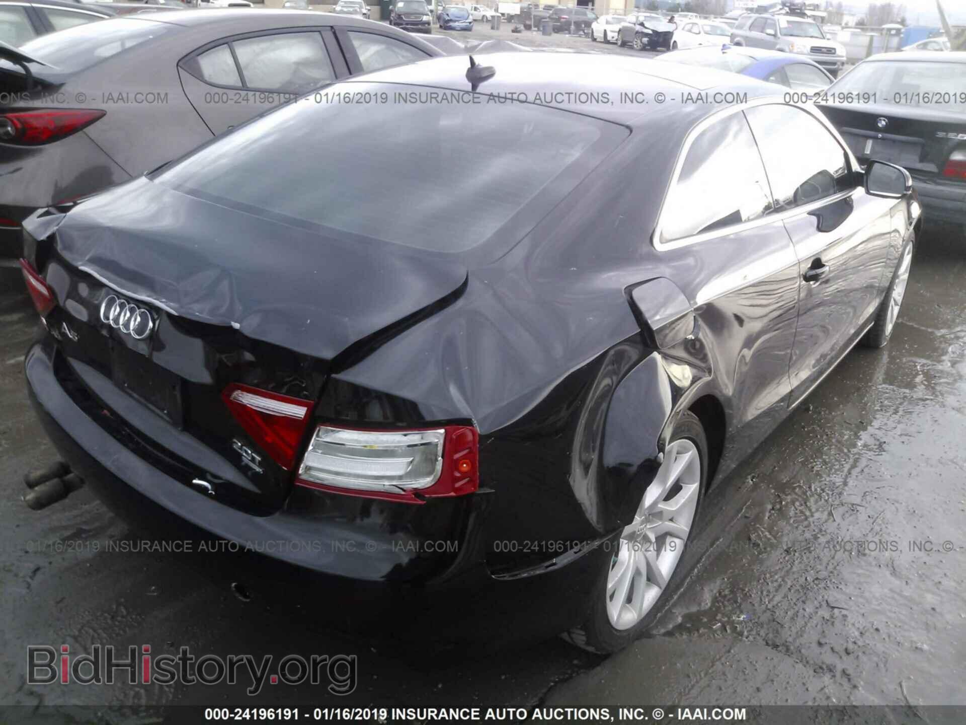 2012 AUDI A5 - VIN: WAUCFAFRXCA012255 - Photo 4
