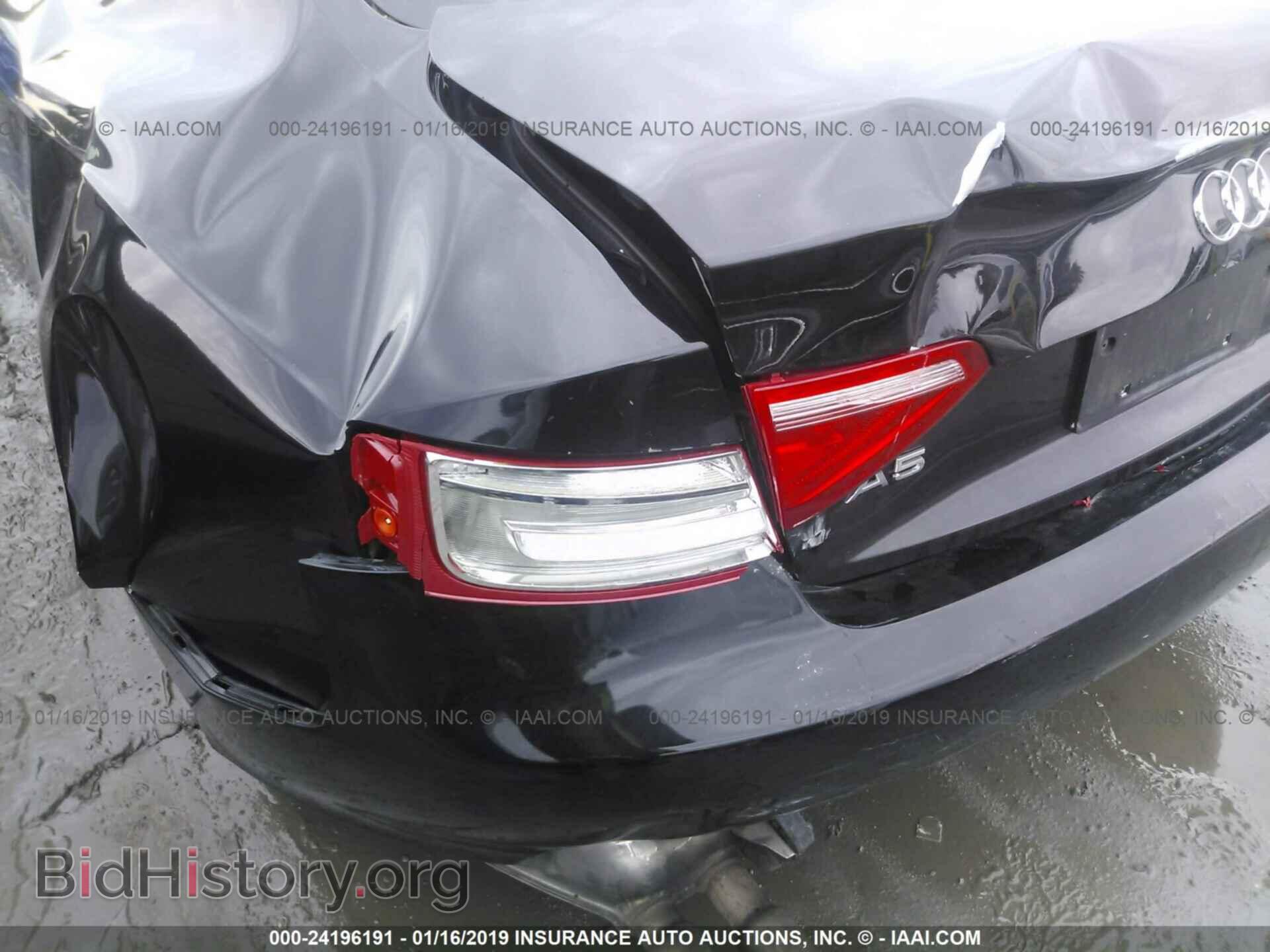 2012 AUDI A5 - VIN: WAUCFAFRXCA012255 - Photo 6