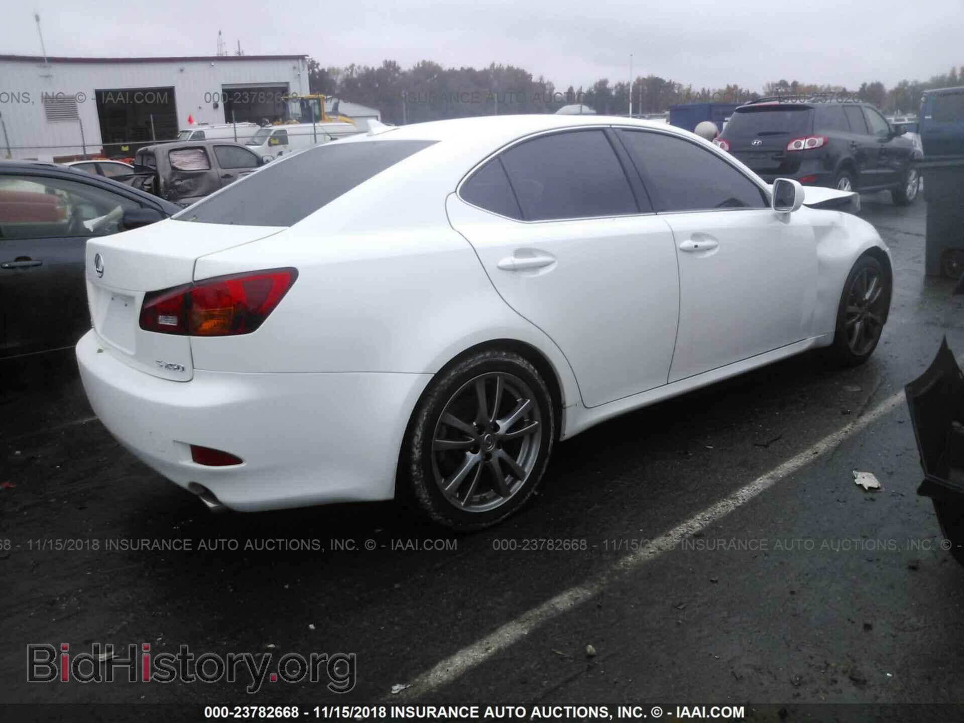 2008 LEXUS IS - VIN: JTHBK262985079768 - Фото 4