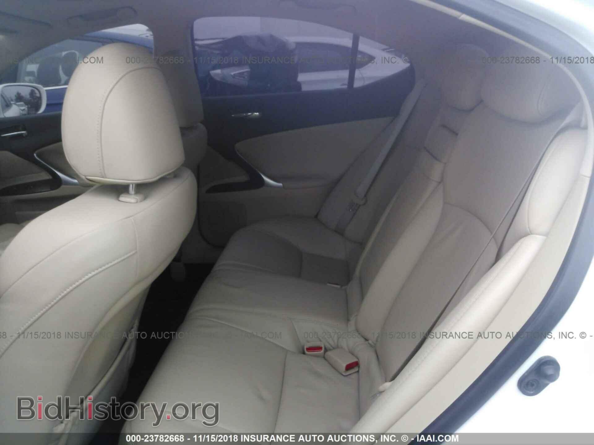 2008 LEXUS IS - VIN: JTHBK262985079768 - Фото 8