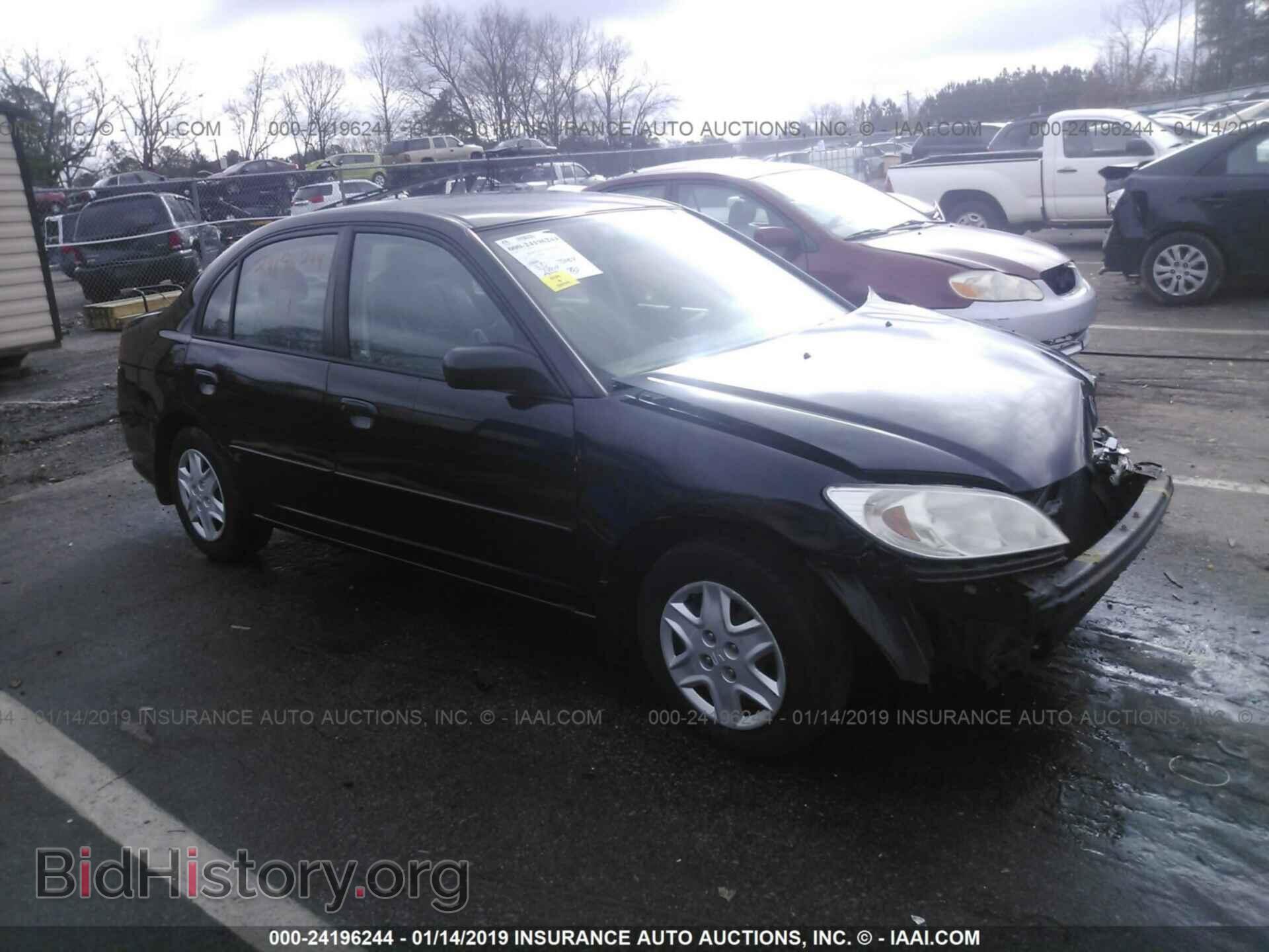 Photo 1HGES16425L014912 - HONDA CIVIC 2005
