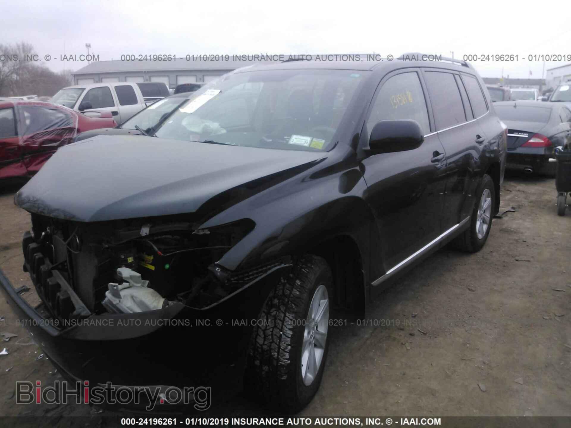 2012 TOYOTA HIGHLANDER - VIN: 5TDBK3EH2CS131581 - Фото 2