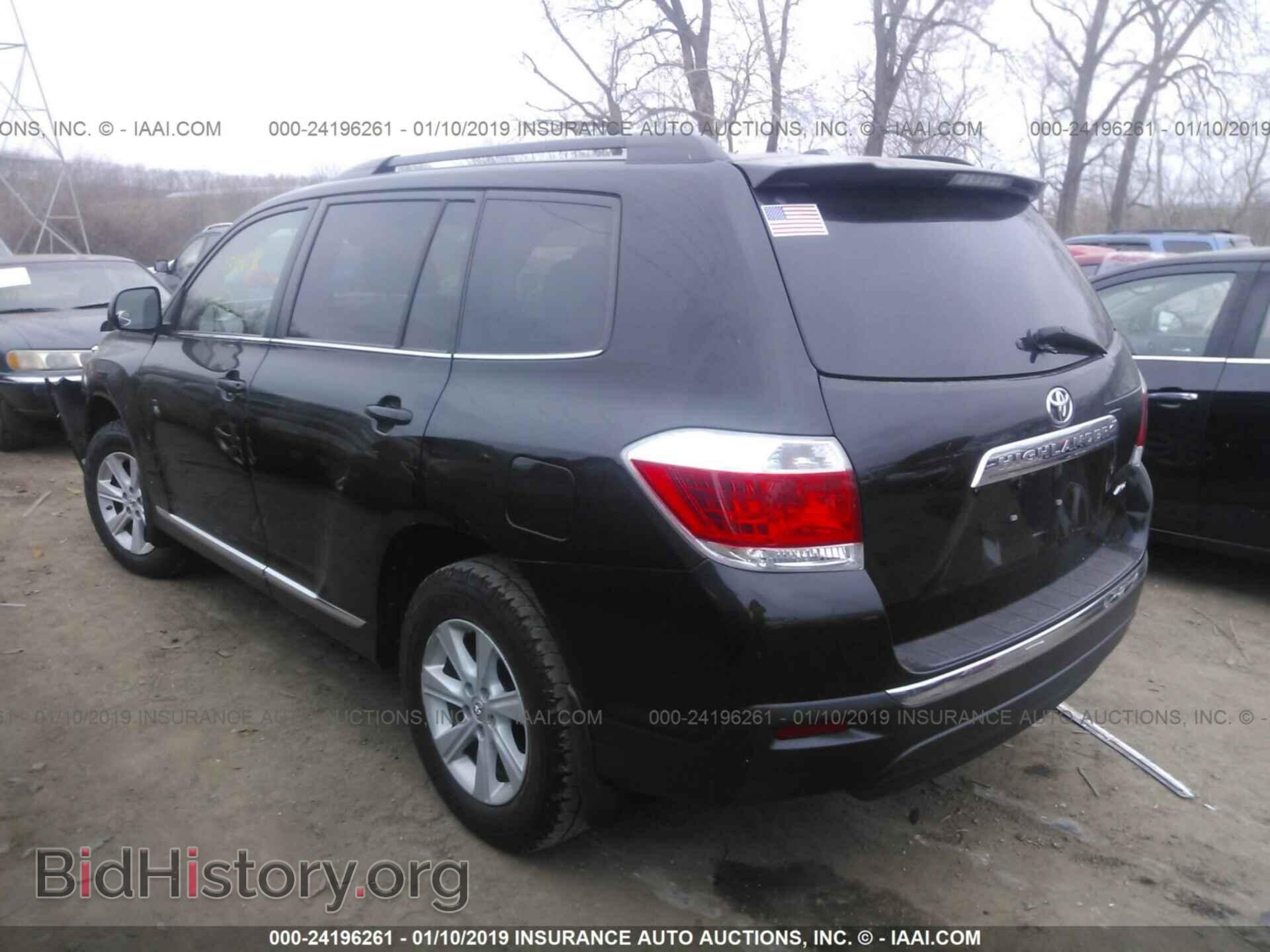 2012 TOYOTA HIGHLANDER - VIN: 5TDBK3EH2CS131581 - Фото 3