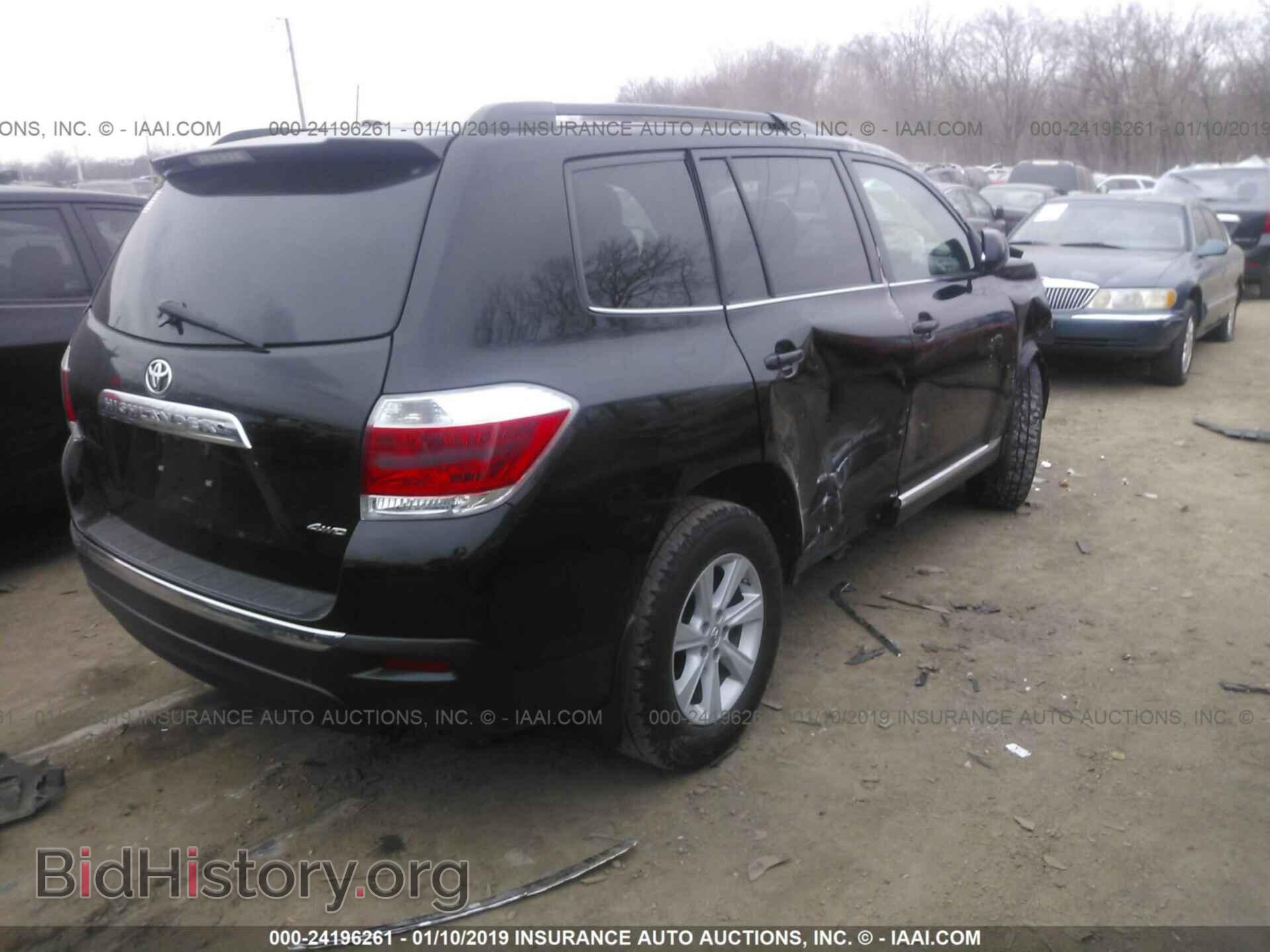 2012 TOYOTA HIGHLANDER - VIN: 5TDBK3EH2CS131581 - Фото 4