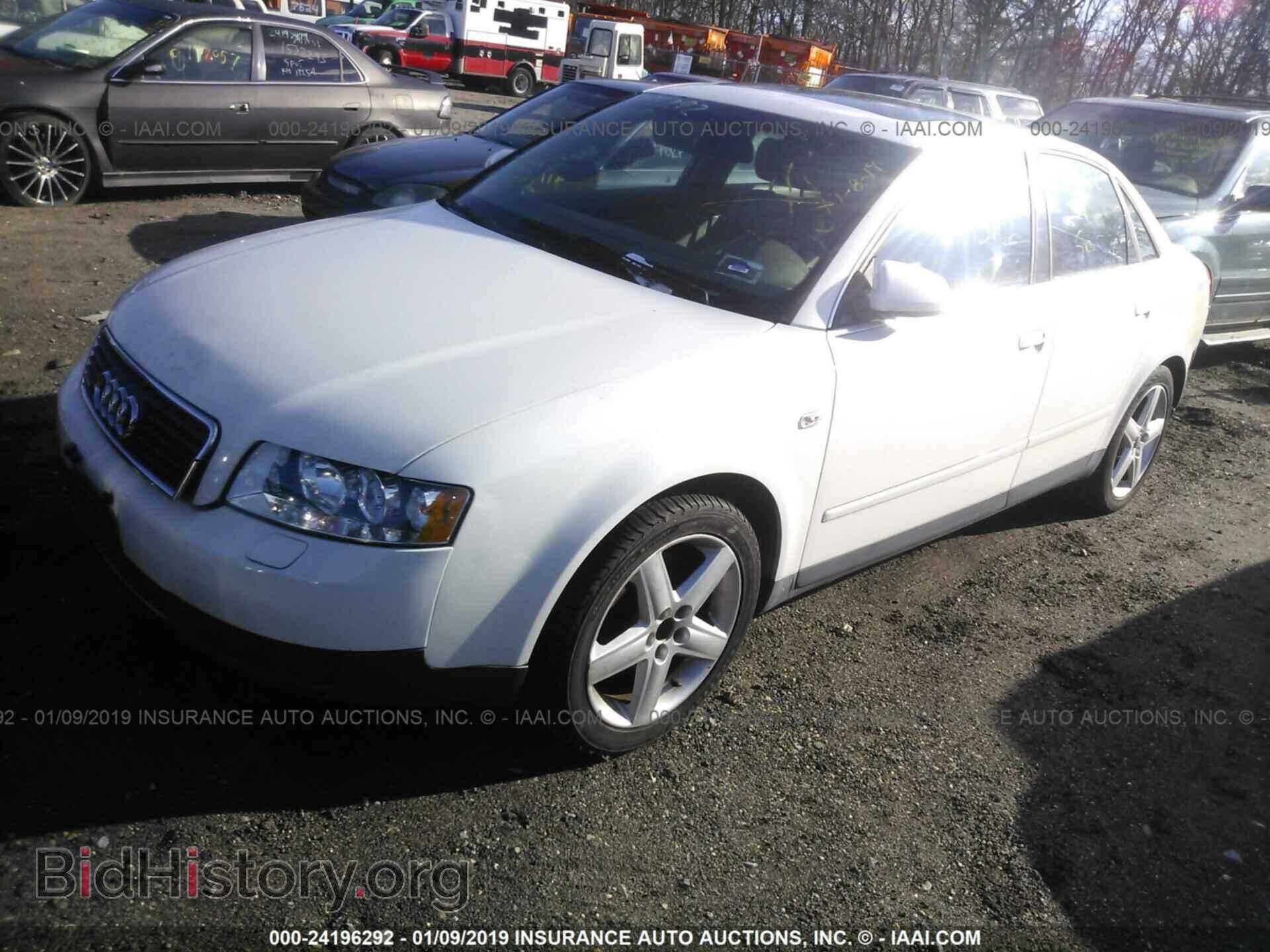 2002 AUDI A4 - VIN: WAULT68E32A145390 - Фото 2