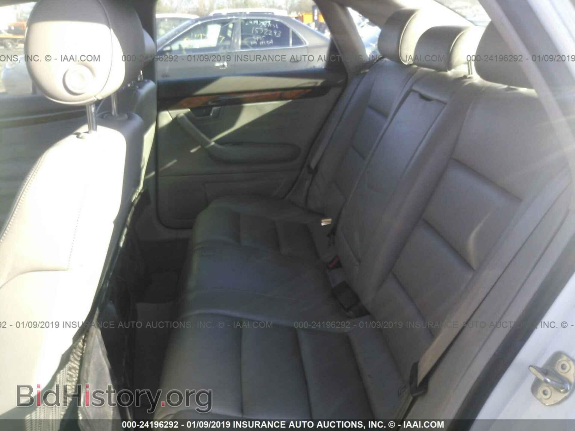 2002 AUDI A4 - VIN: WAULT68E32A145390 - Фото 8
