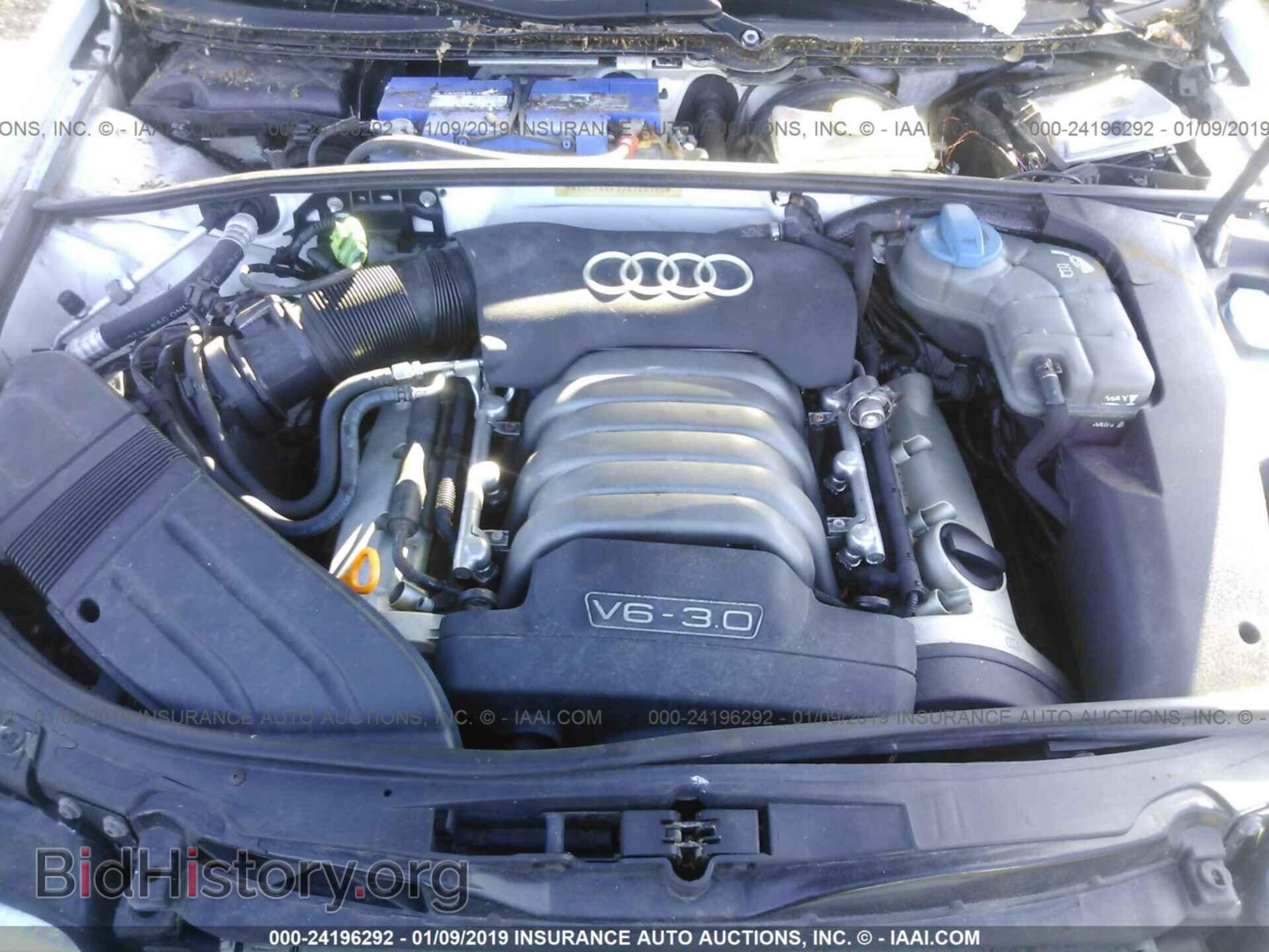 2002 AUDI A4 - VIN: WAULT68E32A145390 - Фото 10