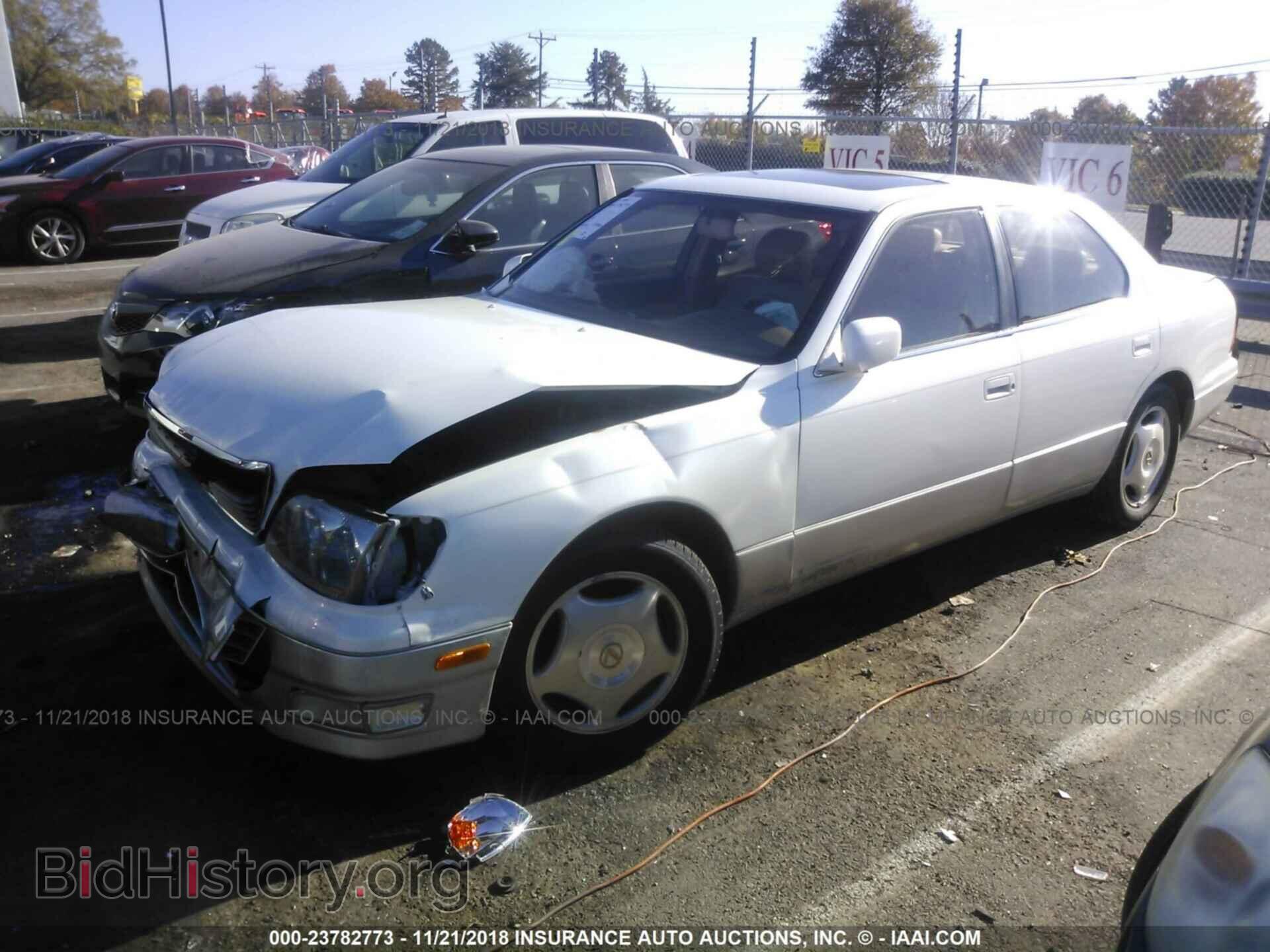 1998 LEXUS LS - VIN: JT8BH28F9W0104189 - Фото 2