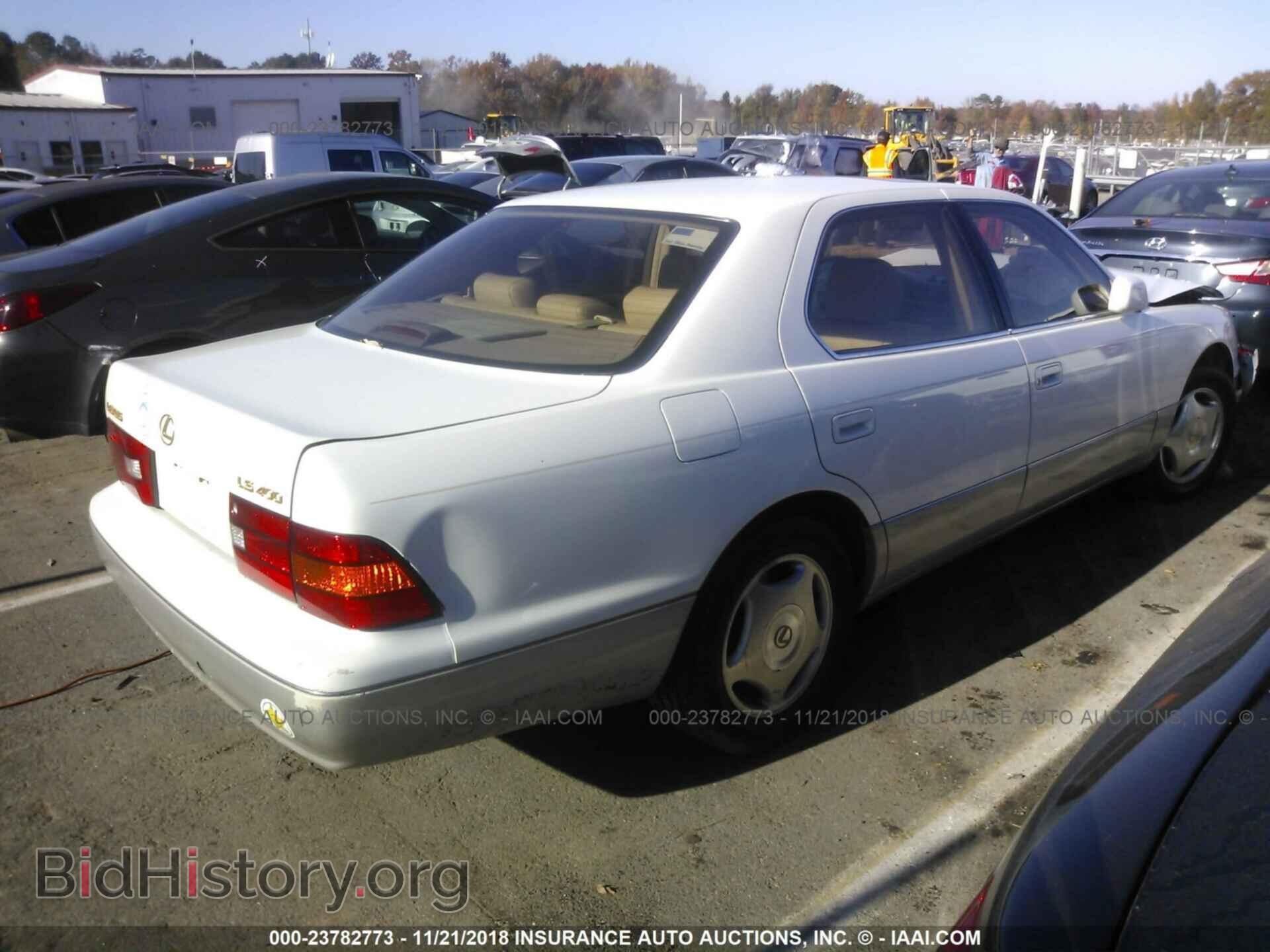 1998 LEXUS LS - VIN: JT8BH28F9W0104189 - Фото 4