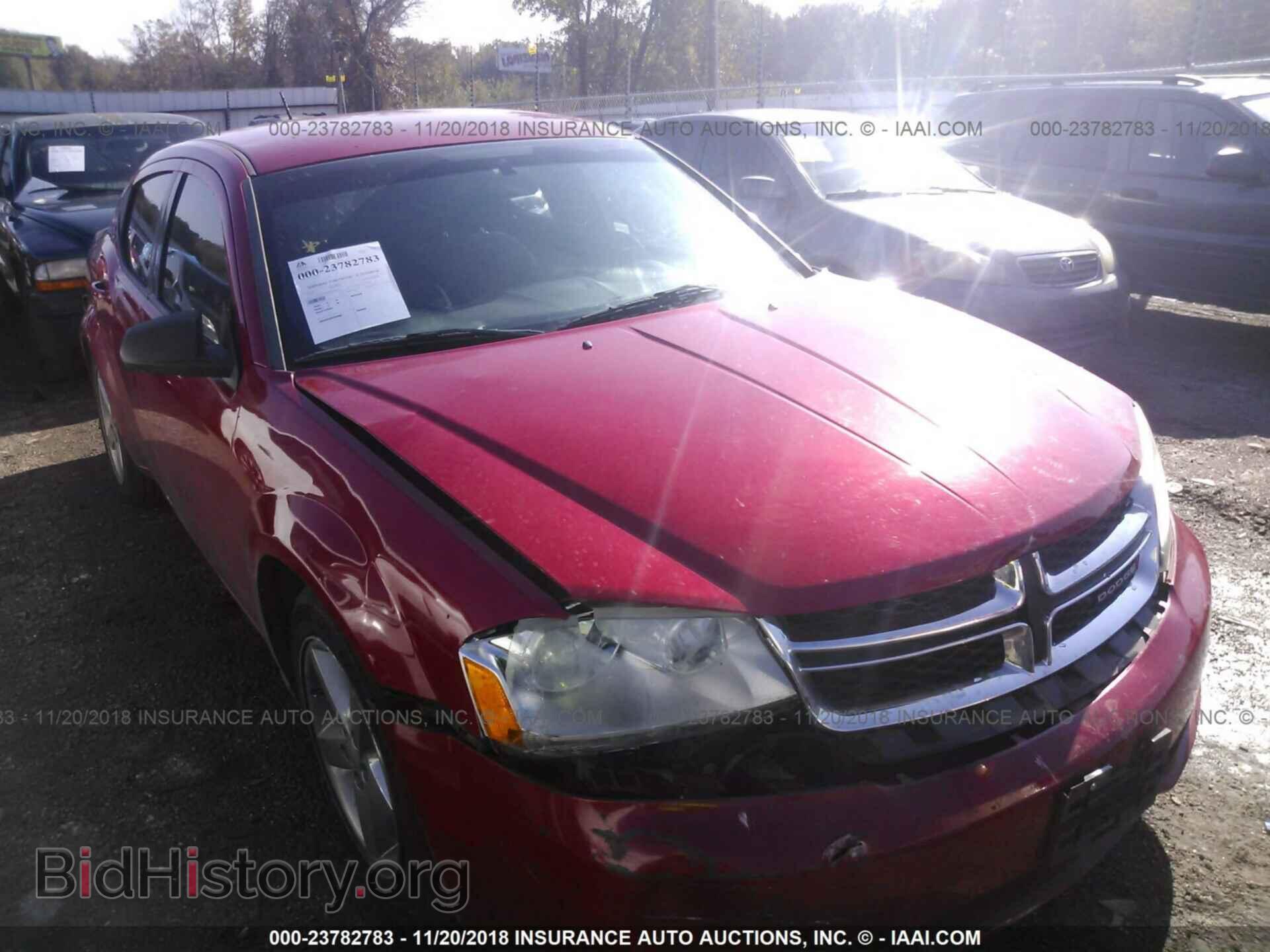 Photo 1C3CDZAB0DN598920 - DODGE AVENGER 2013