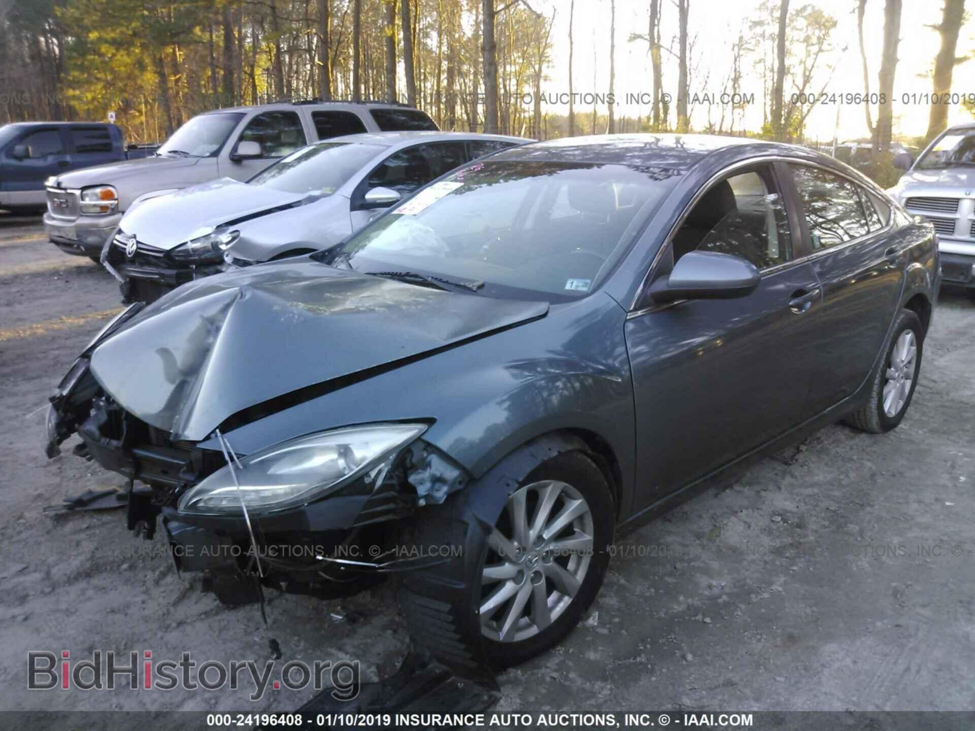 2012 MAZDA 6 - VIN: 1YVHZ8DH2C5M41427 - Фото 2