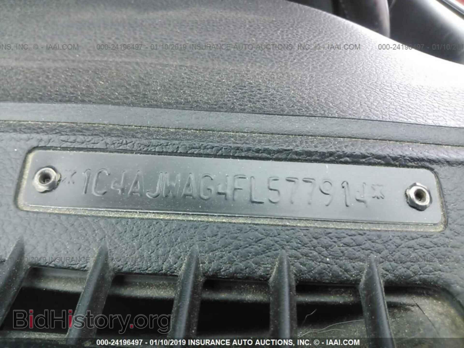 2015 JEEP WRANGLER - VIN: 1C4AJWAG4FL577914 - Фото 9