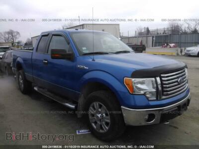 2010 Ford F150, синий — VIN 1FTFX1EV3AFA23979, IAAI