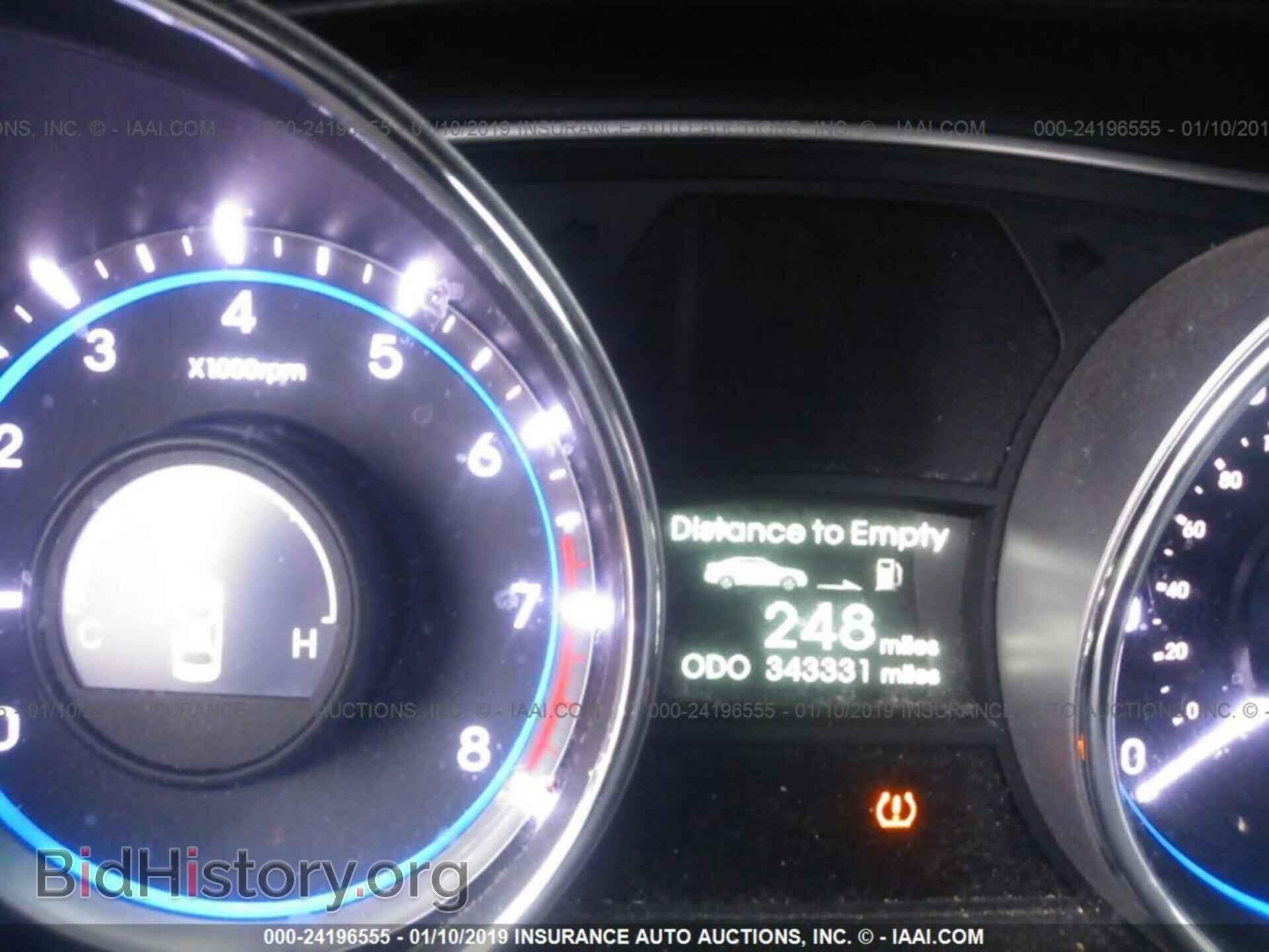 2013 HYUNDAI SONATA - VIN: 5NPEB4AC7DH746423 - Фото 7