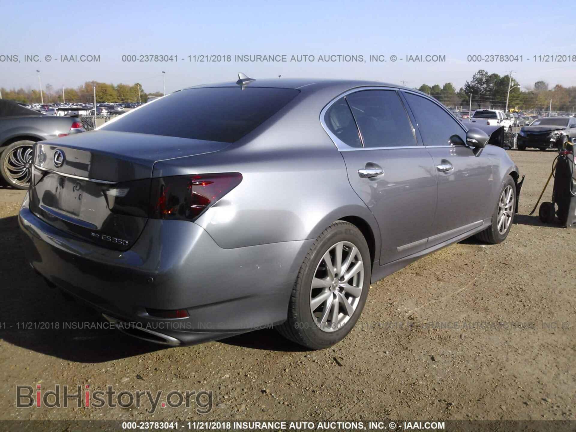 2013 LEXUS GS - VIN: JTHCE1BL5D5000496 - Photo 4