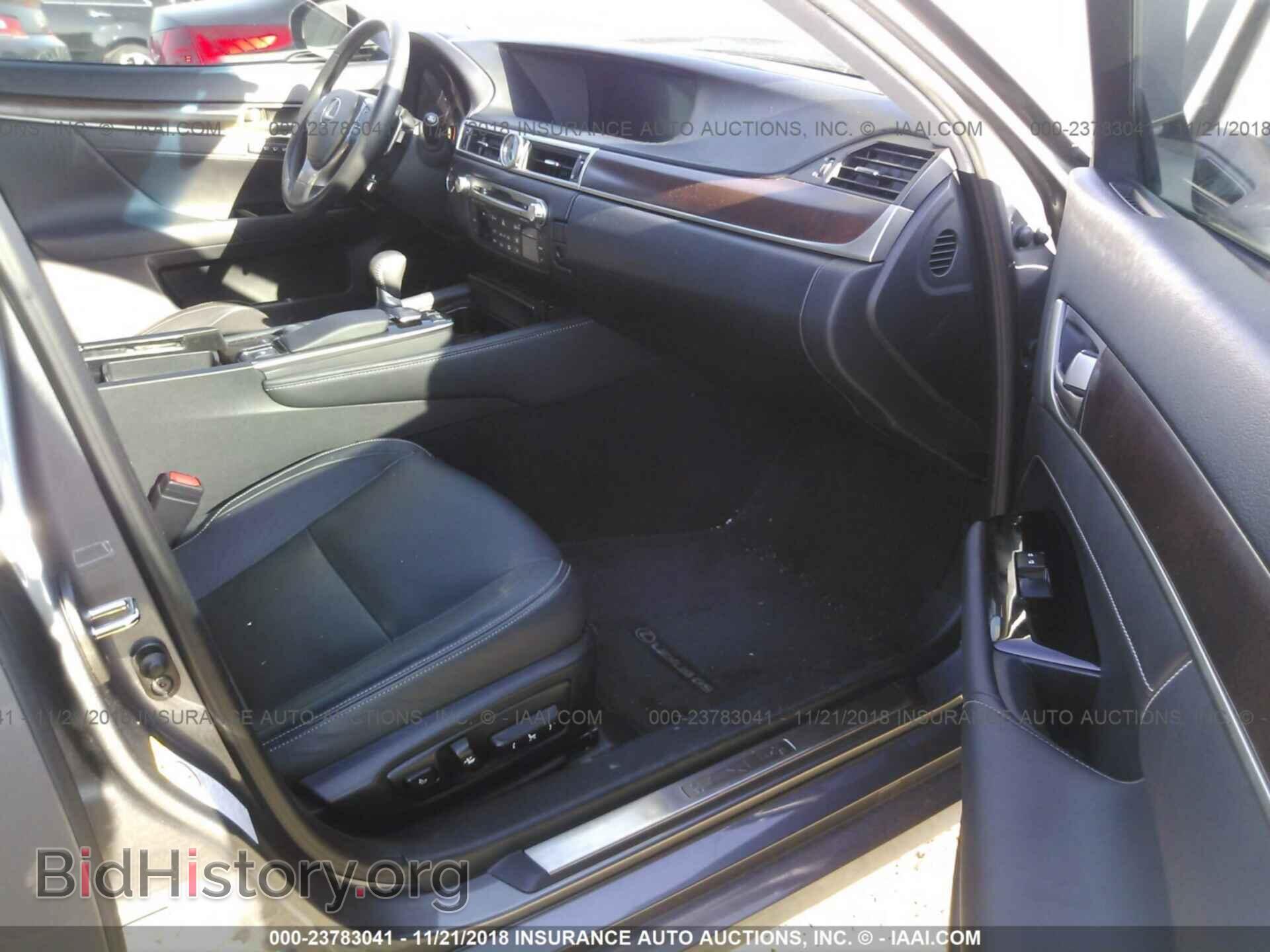 2013 LEXUS GS - VIN: JTHCE1BL5D5000496 - Photo 5