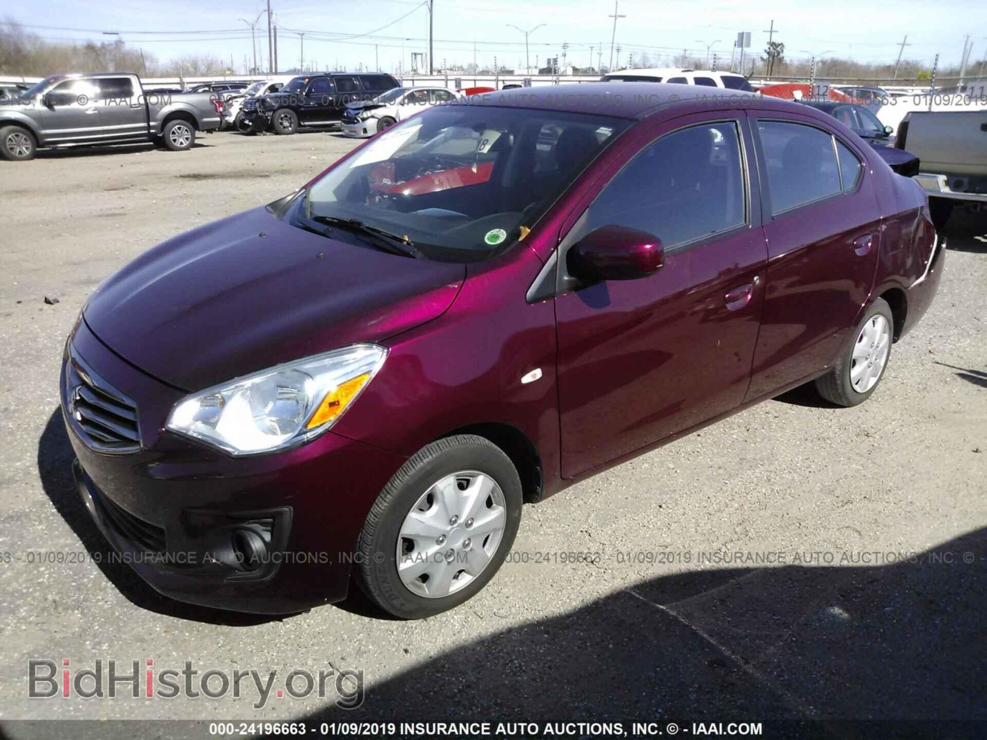2017 MITSUBISHI MIRAGE - VIN: ML32F3FJ2HHF09552 - Фото 2