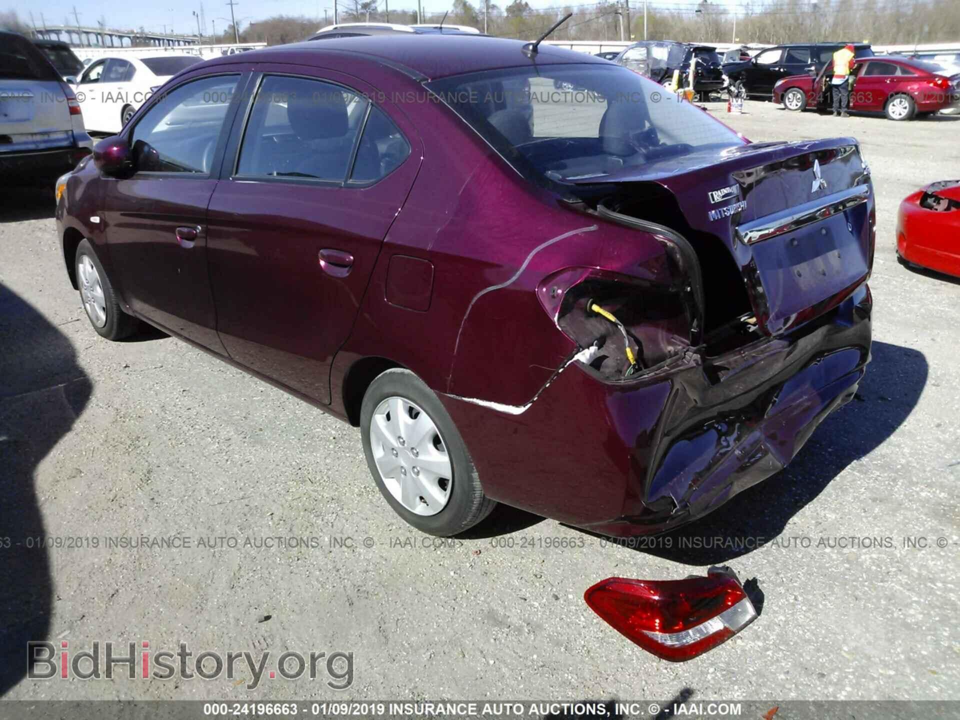 2017 MITSUBISHI MIRAGE - VIN: ML32F3FJ2HHF09552 - Фото 3