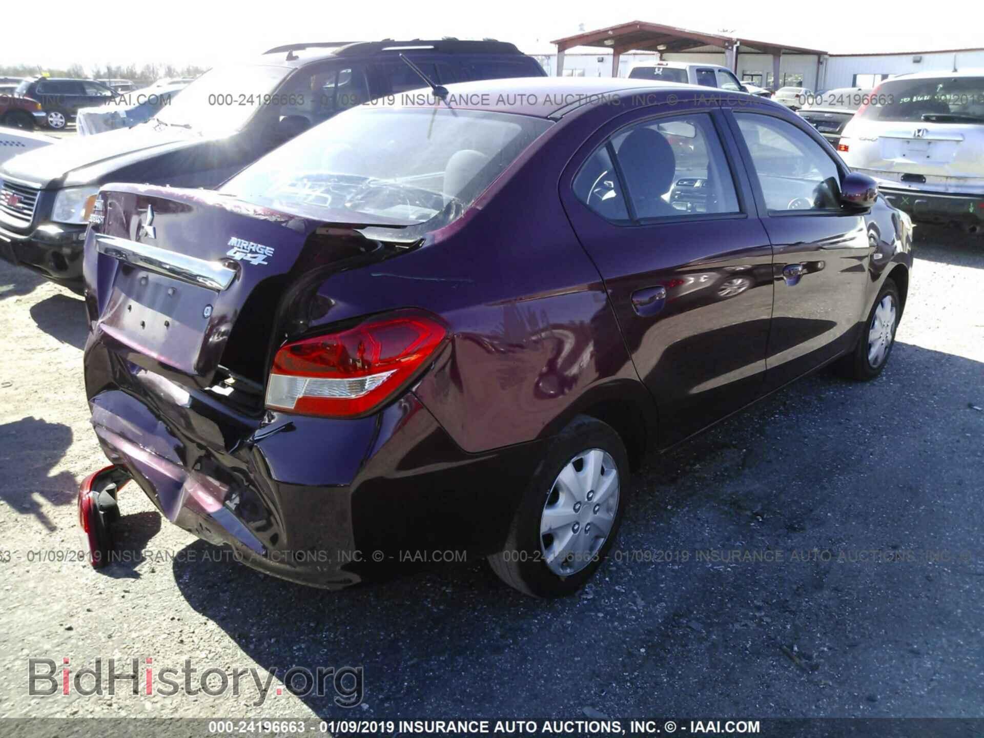 2017 MITSUBISHI MIRAGE - VIN: ML32F3FJ2HHF09552 - Фото 4