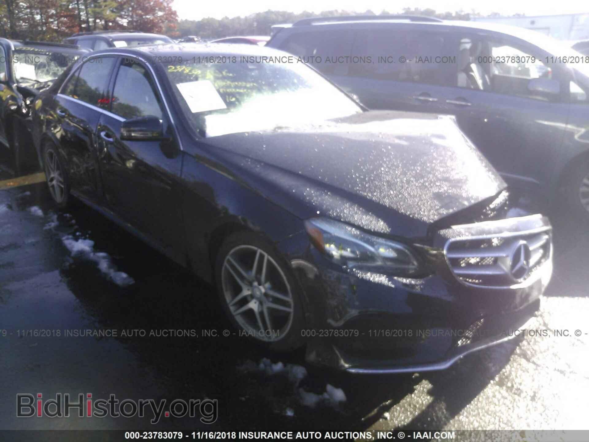 Photo WDDHF8JB7GB208316 - MERCEDES-BENZ E 2016
