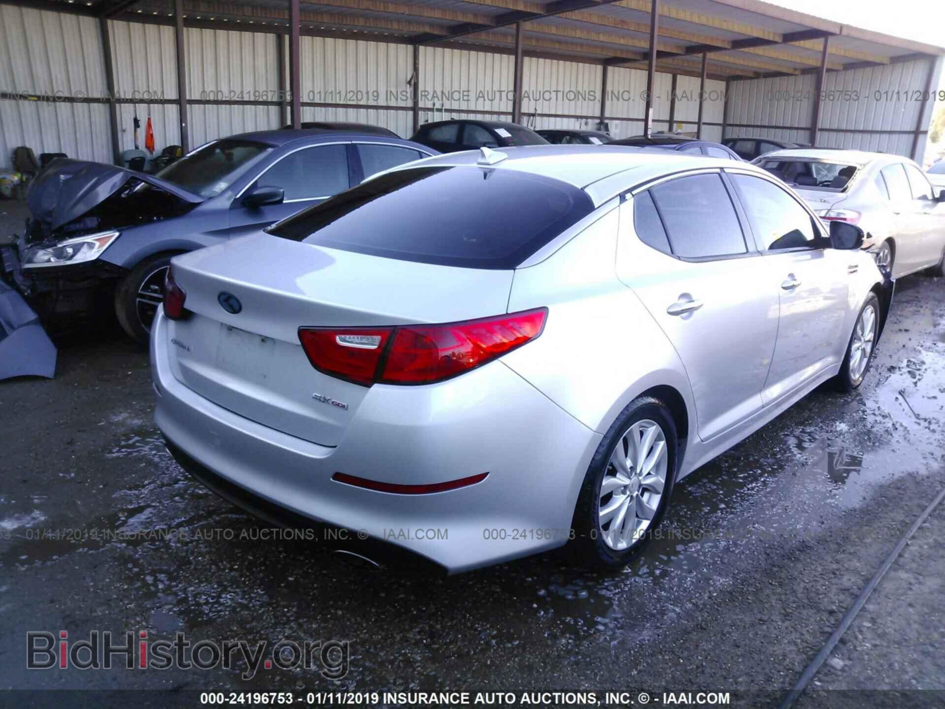 2015 KIA OPTIMA - VIN: 5XXGN4A79FG509434 - Photo 4