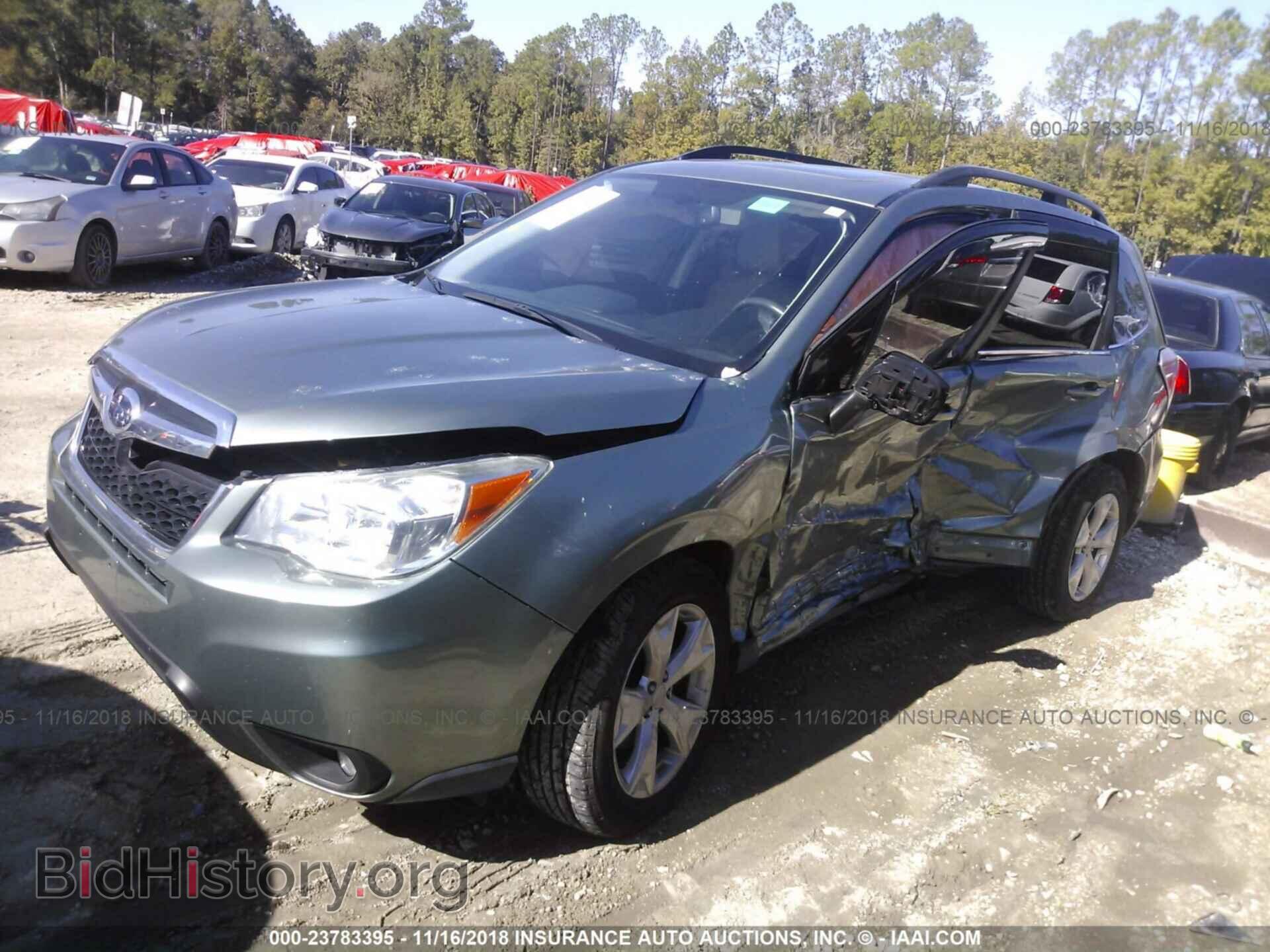 2014 SUBARU FORESTER - VIN: JF2SJAHC6EH539825 - Фото 2
