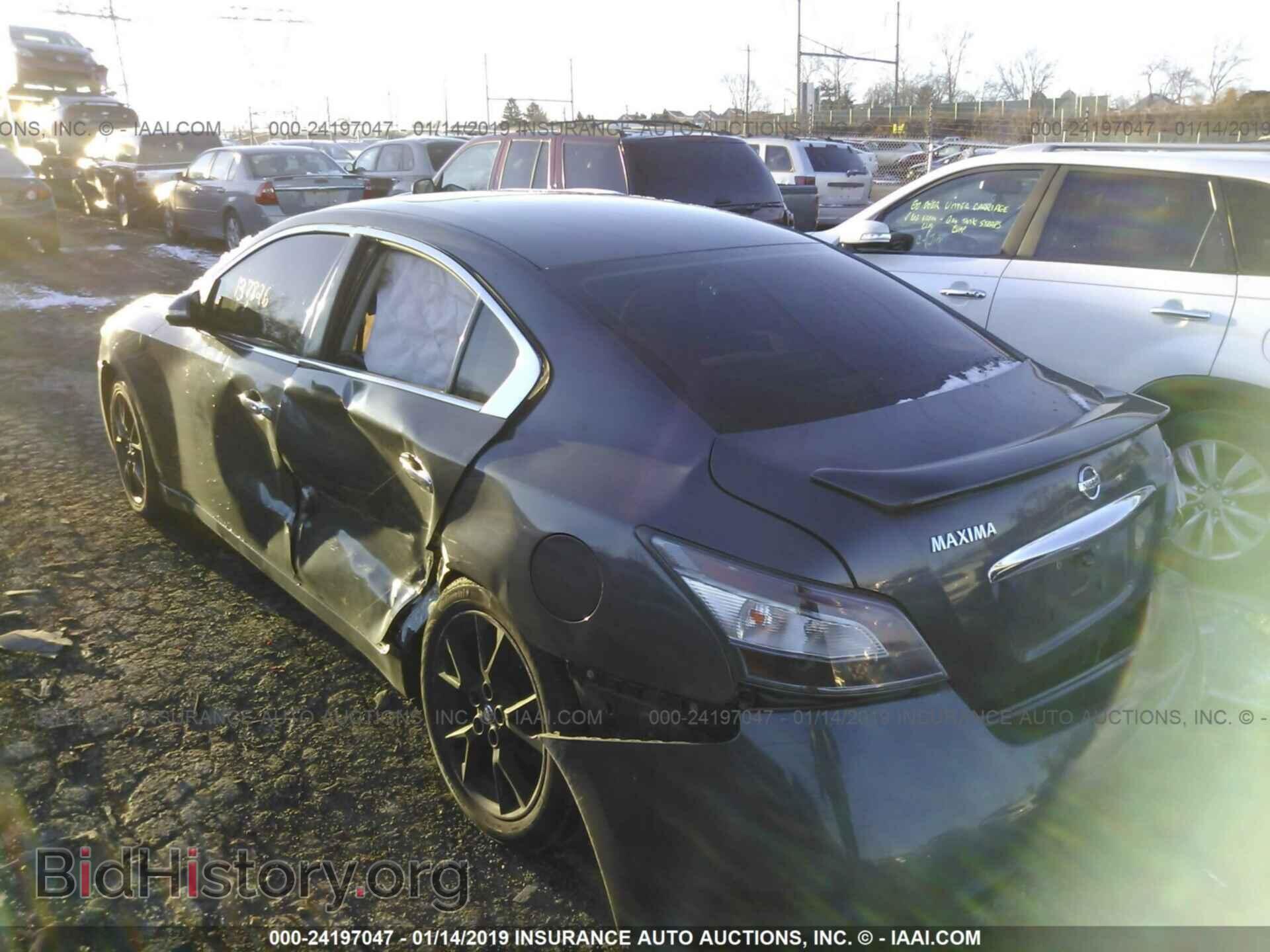 2012 NISSAN MAXIMA - VIN: 1N4AA5AP3CC807485 - Фото 3