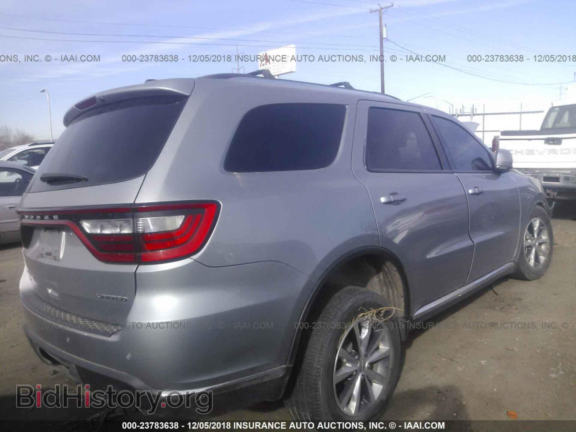 2016 DODGE DURANGO - VIN: 1C4RDJDG1GC308716 - Фото 4
