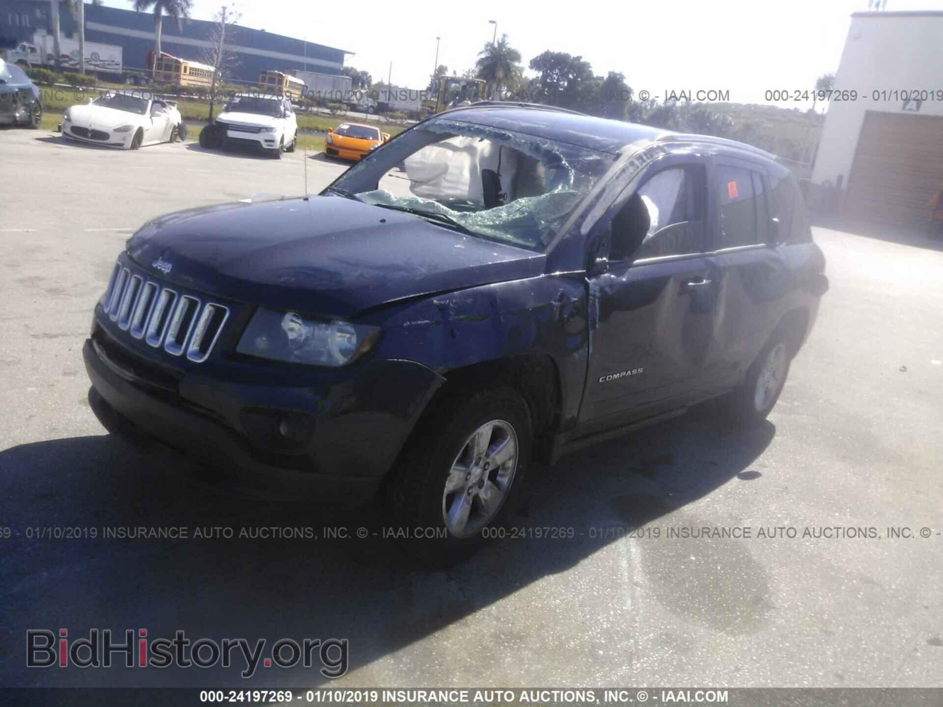 2014 JEEP COMPASS - VIN: 1C4NJCBA5ED666040 - Фото 2