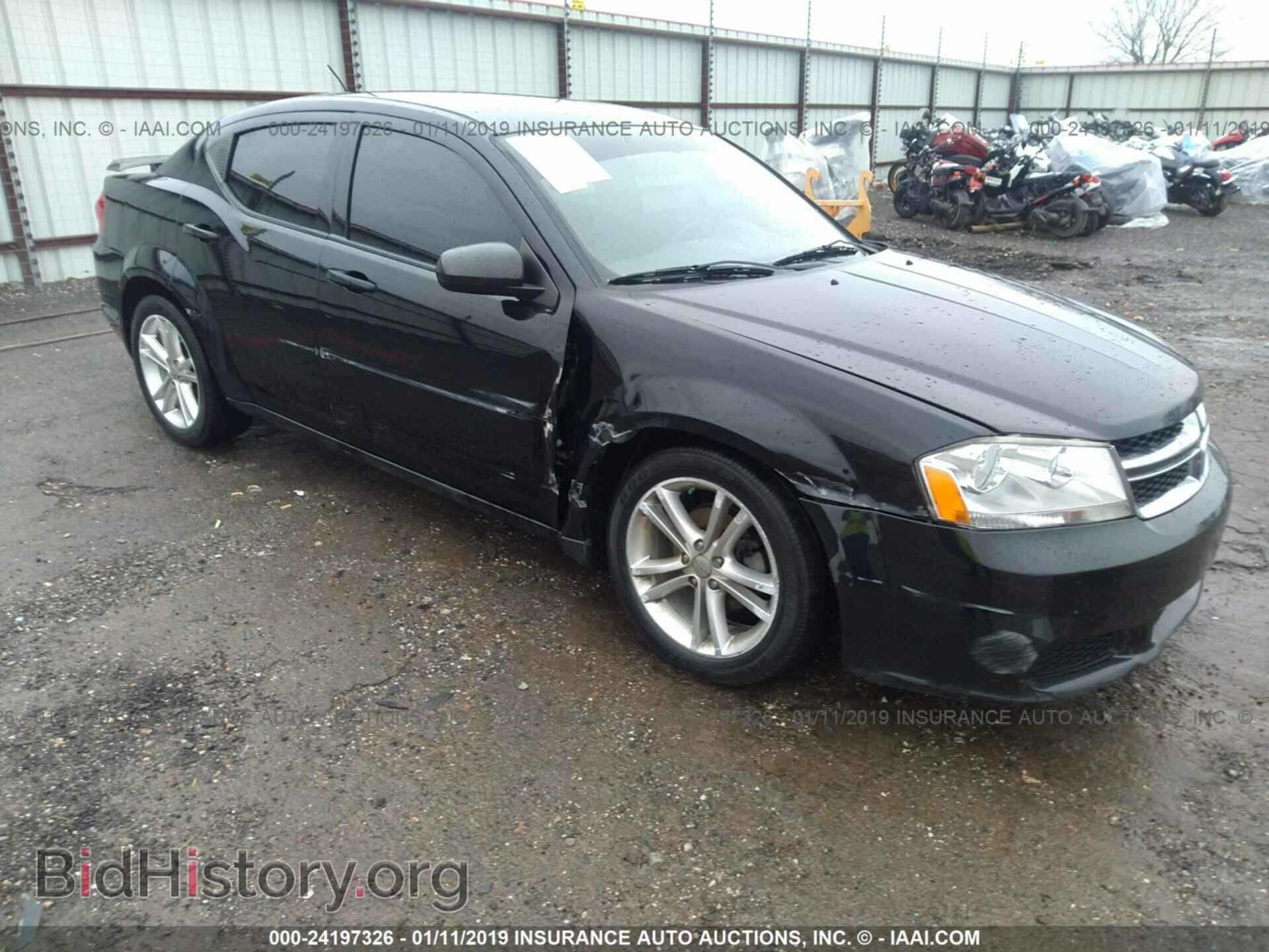 Photo 1C3CDZCBXCN212242 - DODGE AVENGER 2012