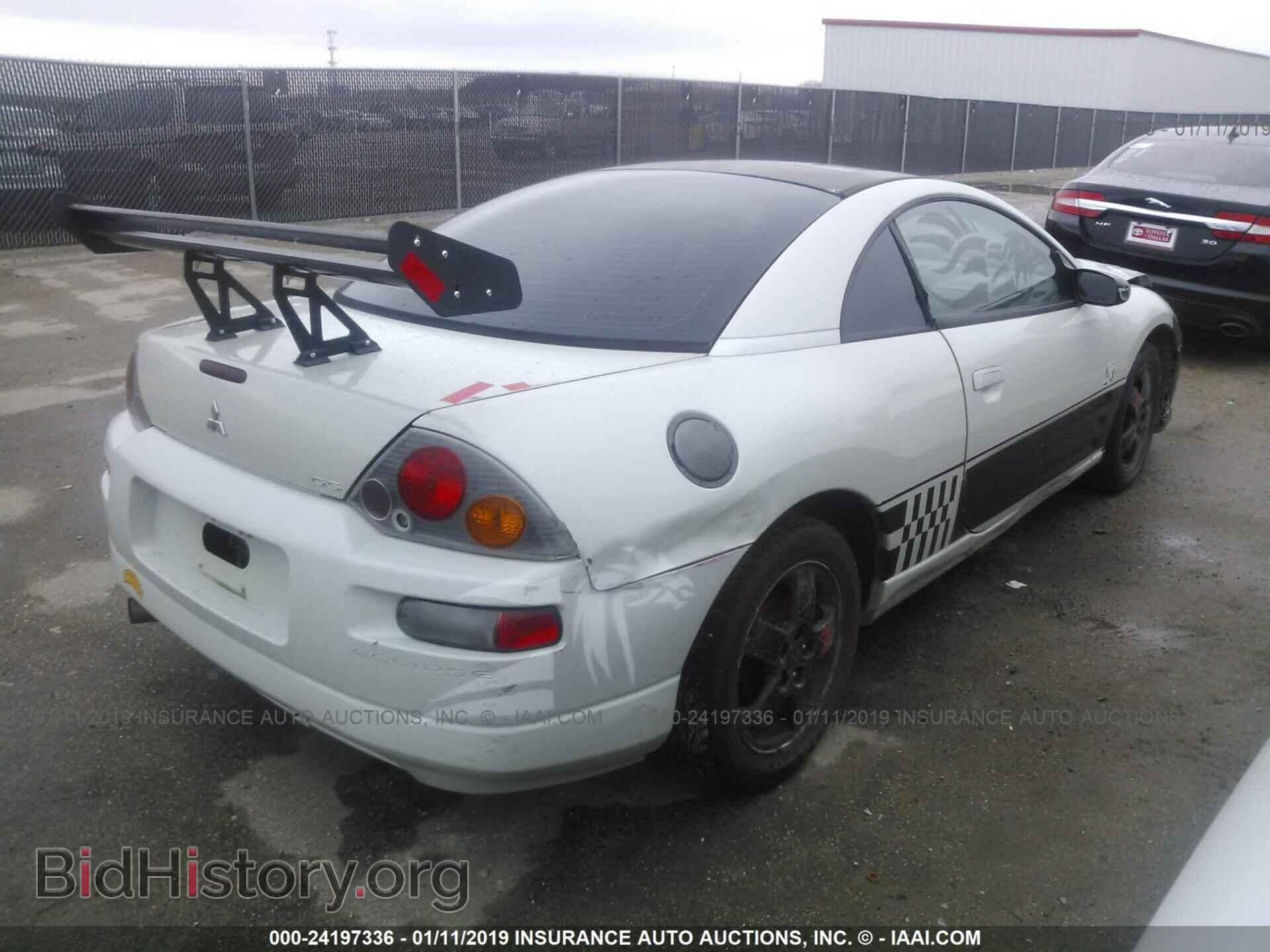 2003 MITSUBISHI ECLIPSE - VIN: 4A3AC44GX3E016432 - Фото 4