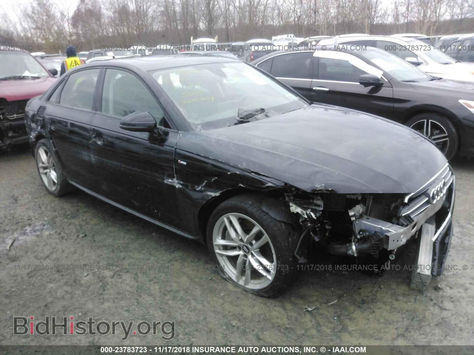 Фотография WAUDNAF47HN045175 - AUDI A4 2017