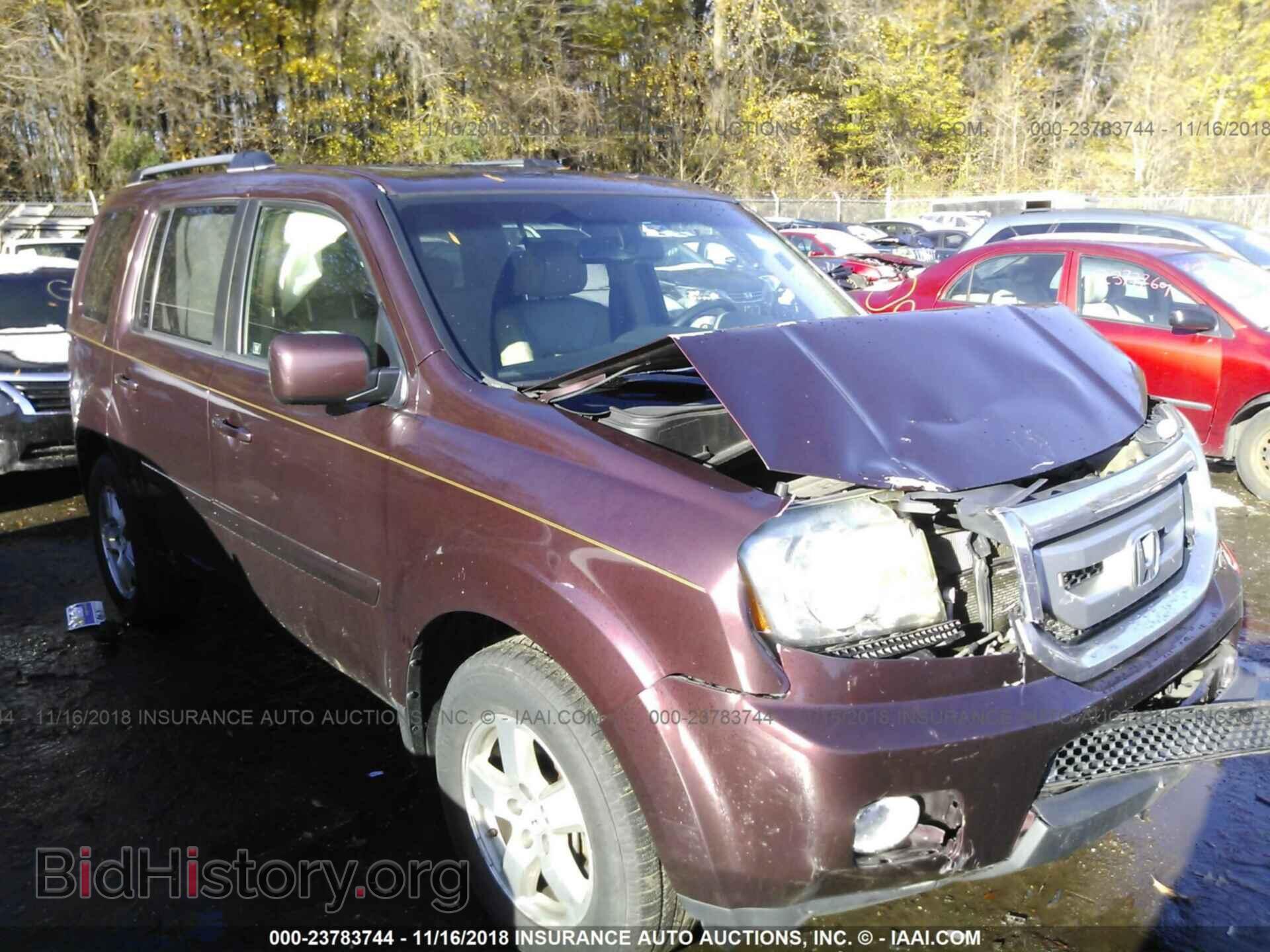 Фотография 5FNYF3H57BB041927 - HONDA PILOT 2011