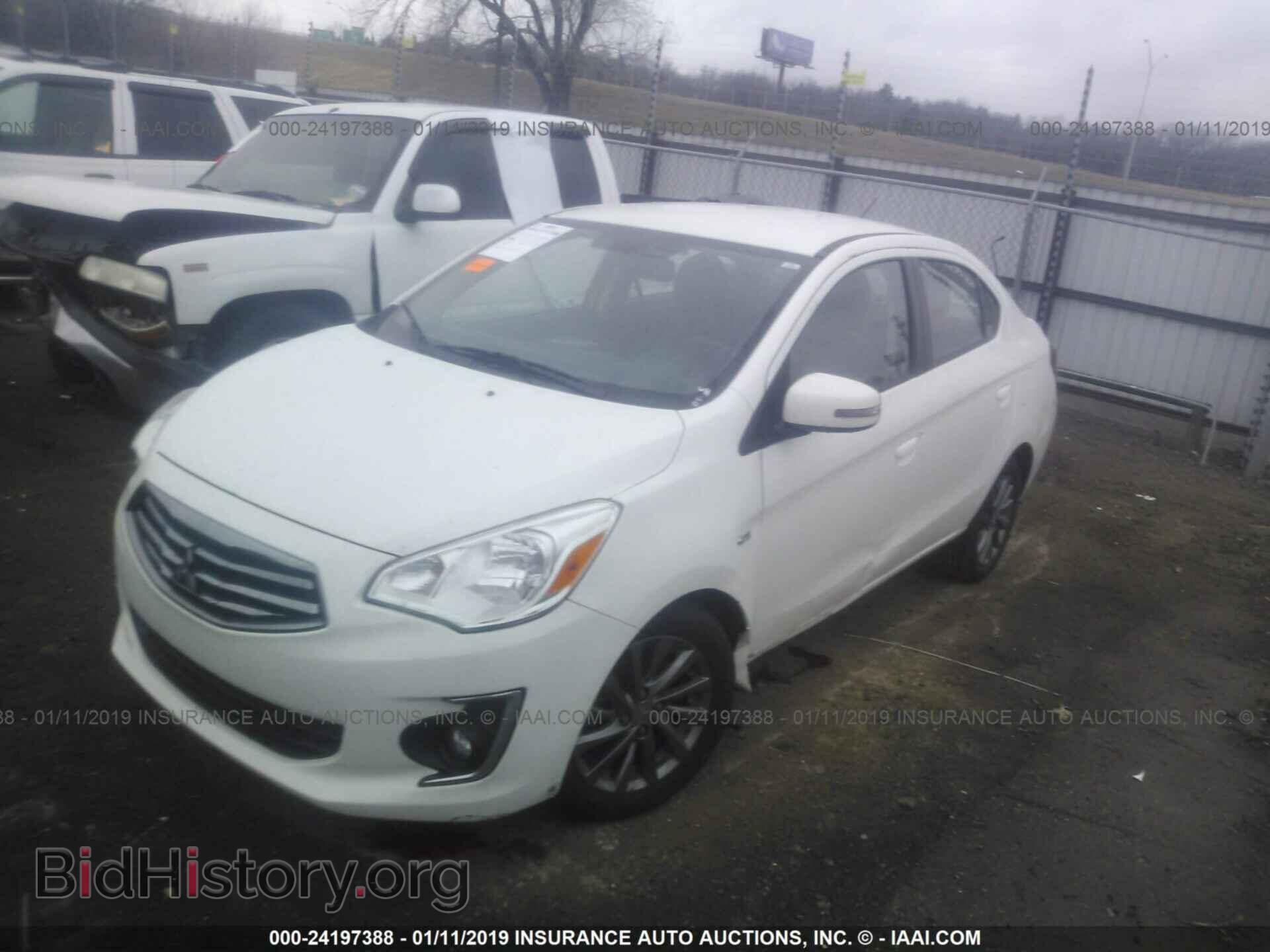 2017 MITSUBISHI MIRAGE - VIN: ML32F4FJ3HHF16998 - Фото 2