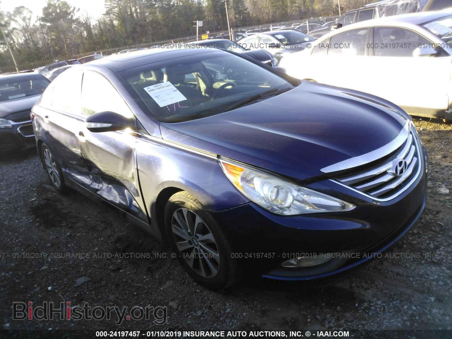 Фотография 5NPEC4AC0EH825334 - HYUNDAI SONATA 2014