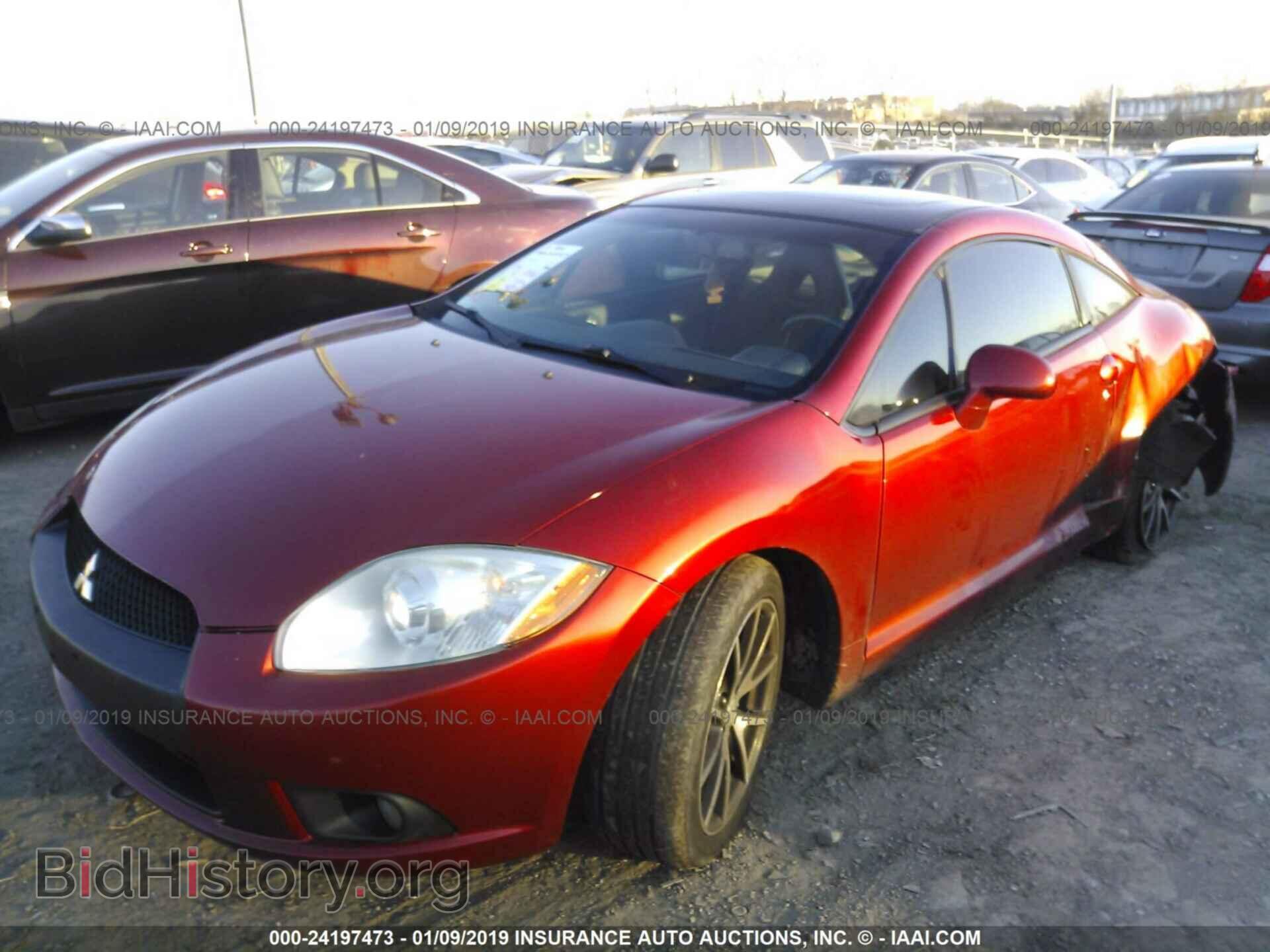 2012 MITSUBISHI ECLIPSE - VIN: 4A31K5DF2CE002721 - Фото 2