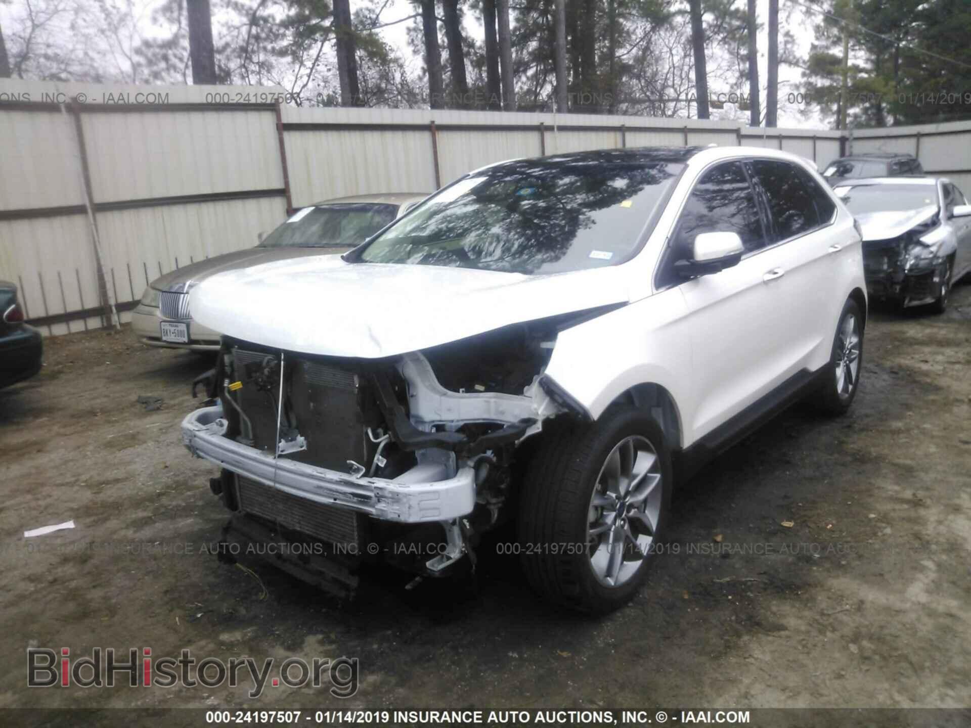 2017 FORD EDGE - VIN: 2FMPK3K99HBB04076 - Фото 2