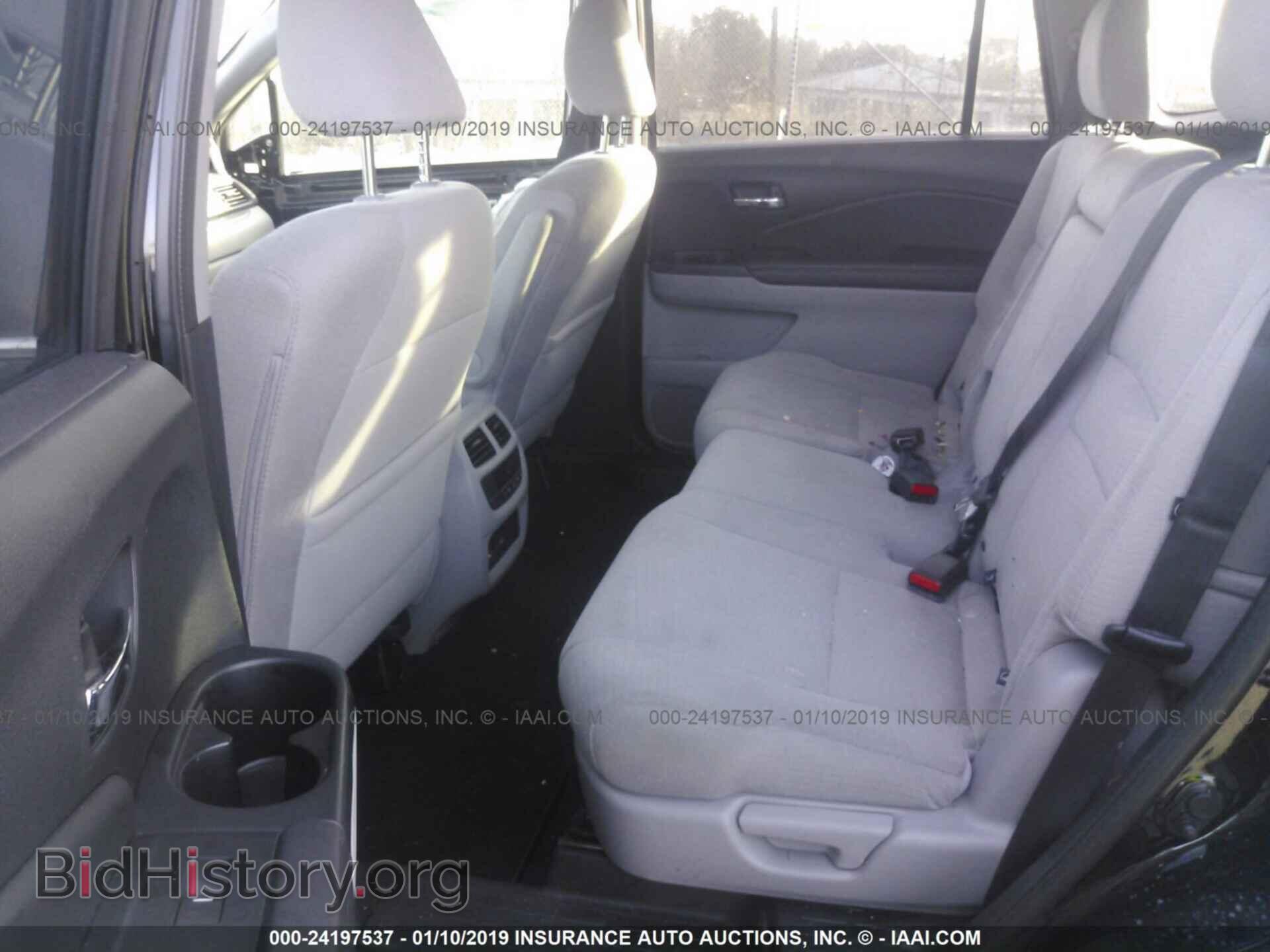 2017 HONDA PILOT - VIN: 5FNYF6H39HB022370 - Photo 8