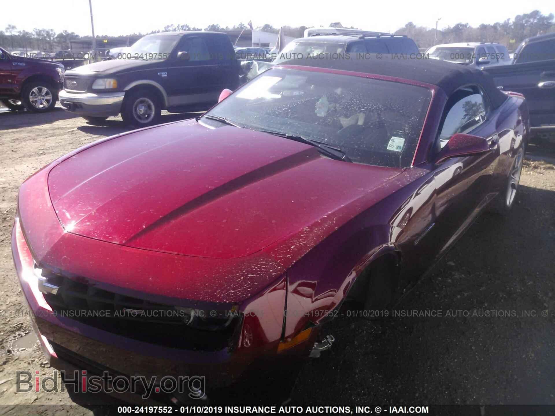 2011 CHEVROLET CAMARO - VIN: 2G1FB3DD2B9186810 - Фото 2