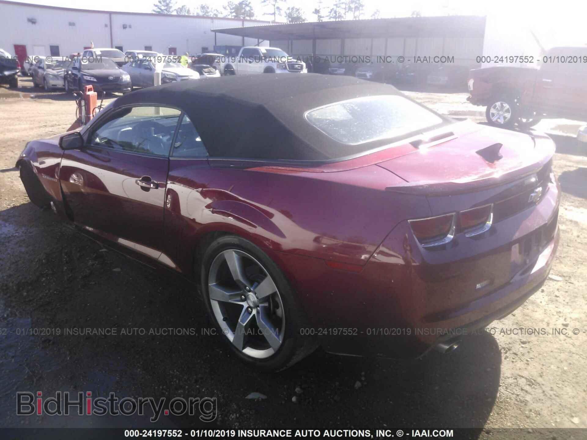 2011 CHEVROLET CAMARO - VIN: 2G1FB3DD2B9186810 - Фото 3